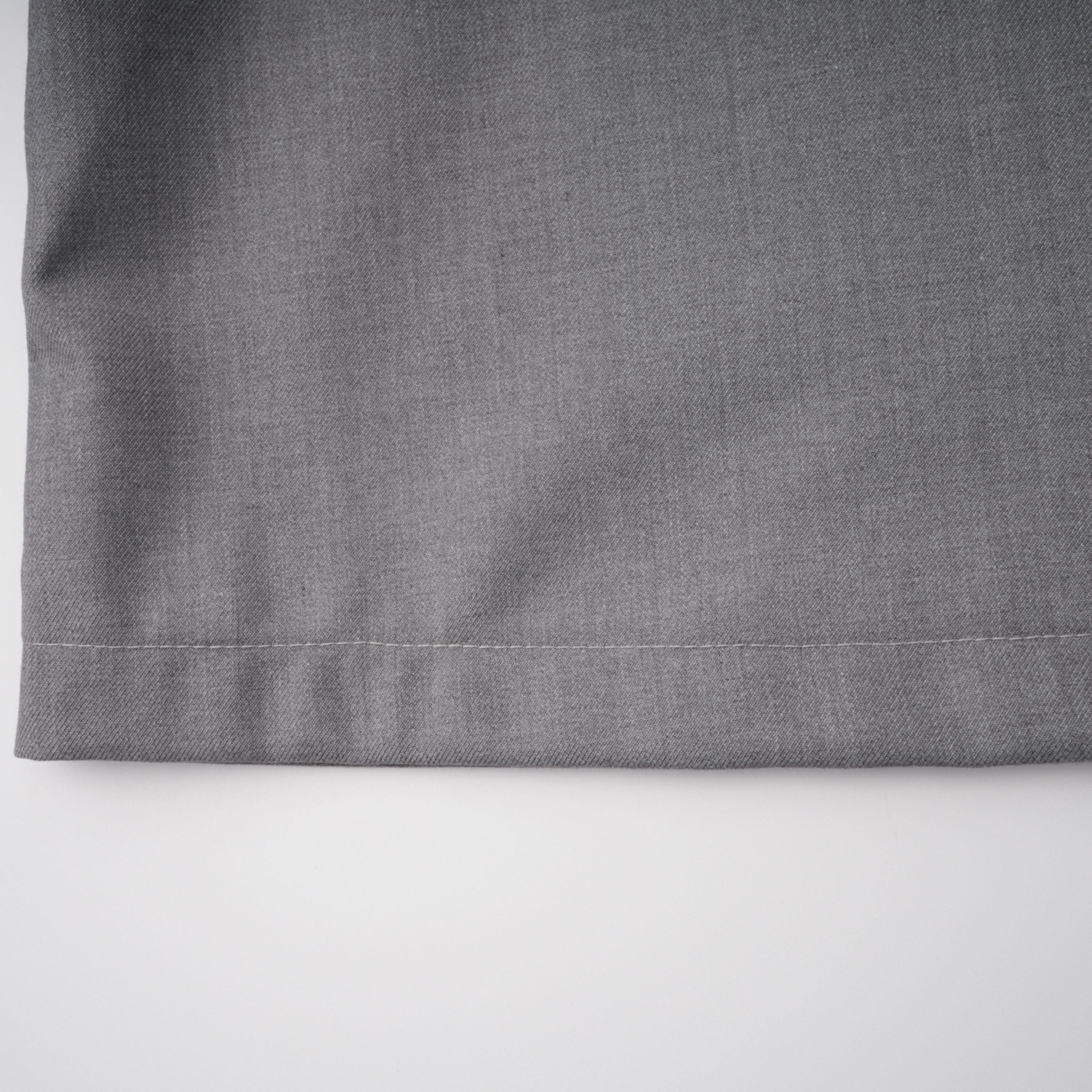 Cynthia Grey Asymmetrical Draped Shirt & Trousers Set (Final Sale-US Only)