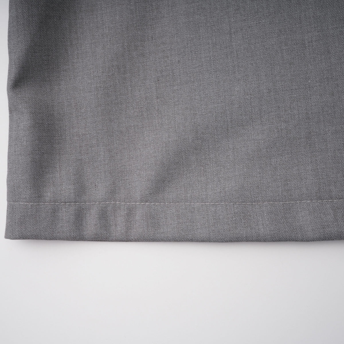 Cynthia Grey Asymmetrical Draped Shirt & Trousers Set