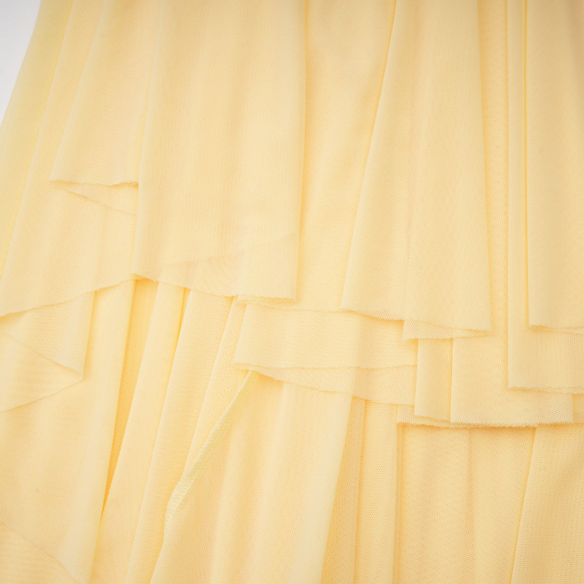 Yvette Yellow 3D Petal Mermaid Maxi Dress (Final Sale)