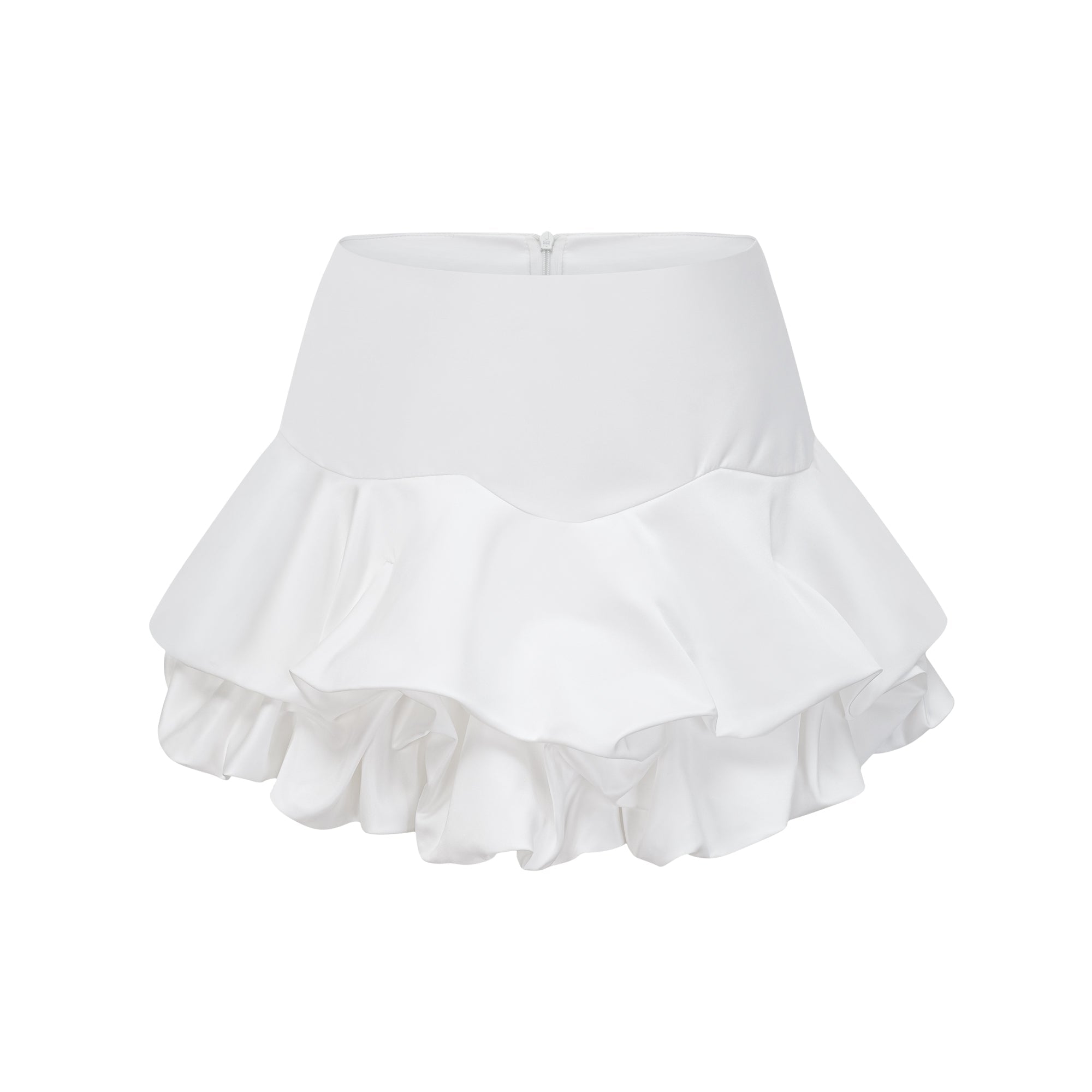 Honorine white floral pleated top & skirt matching set (Final Sale-US Only)