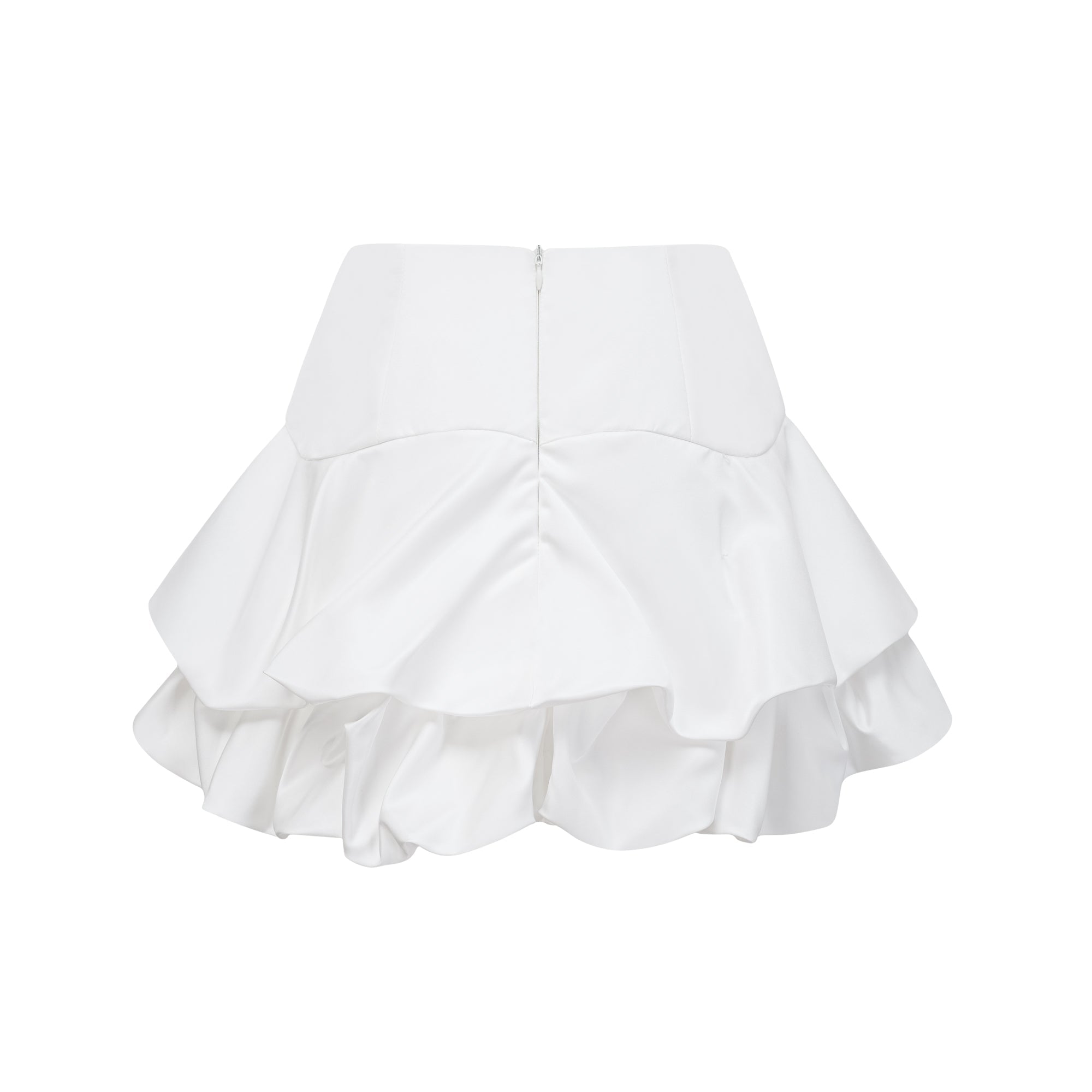 Honorine white floral pleated top & skirt matching set (Final Sale-US Only)