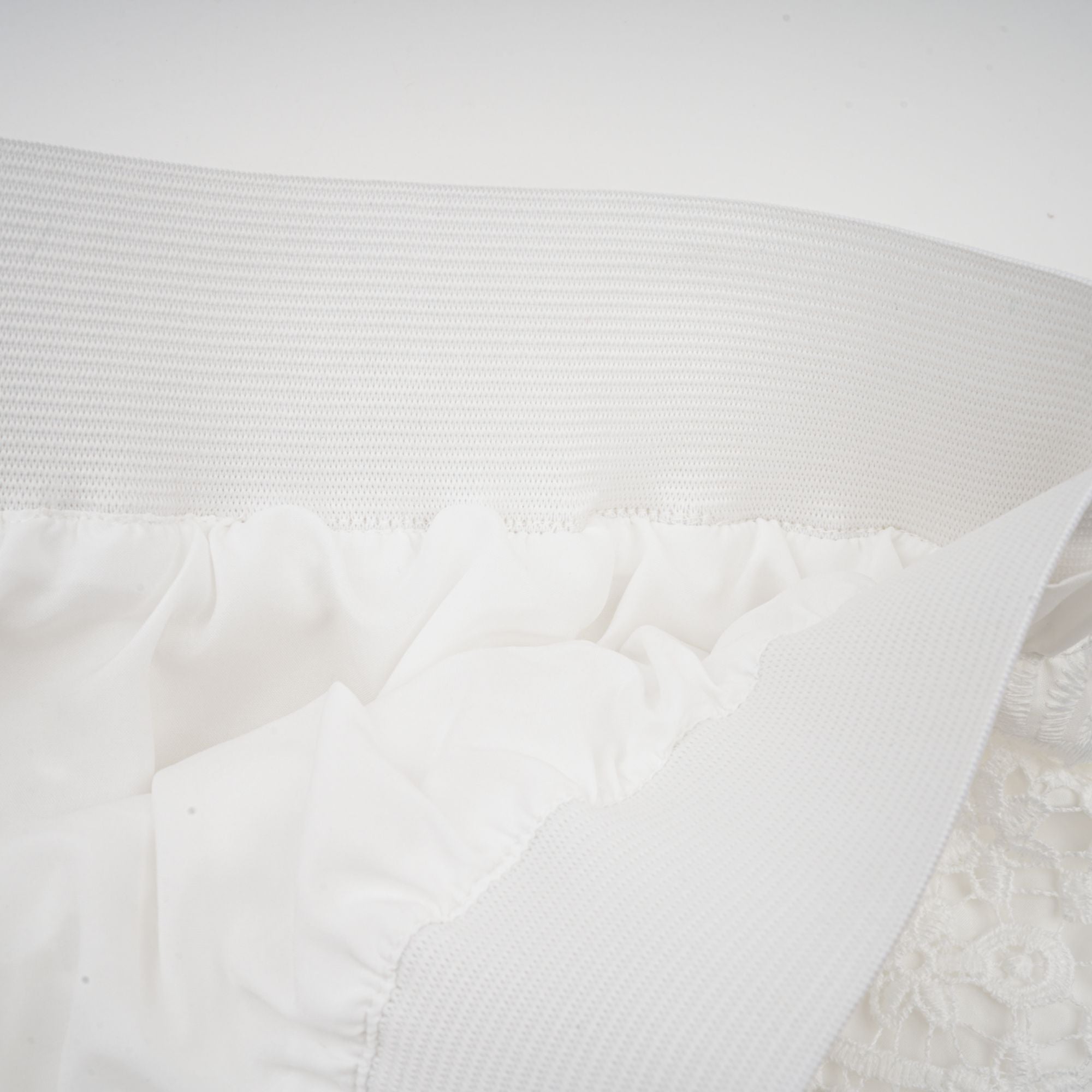 Raphaëlle lace-trim cut-out cropped top & trousers matching set (Final Sale-US Only)