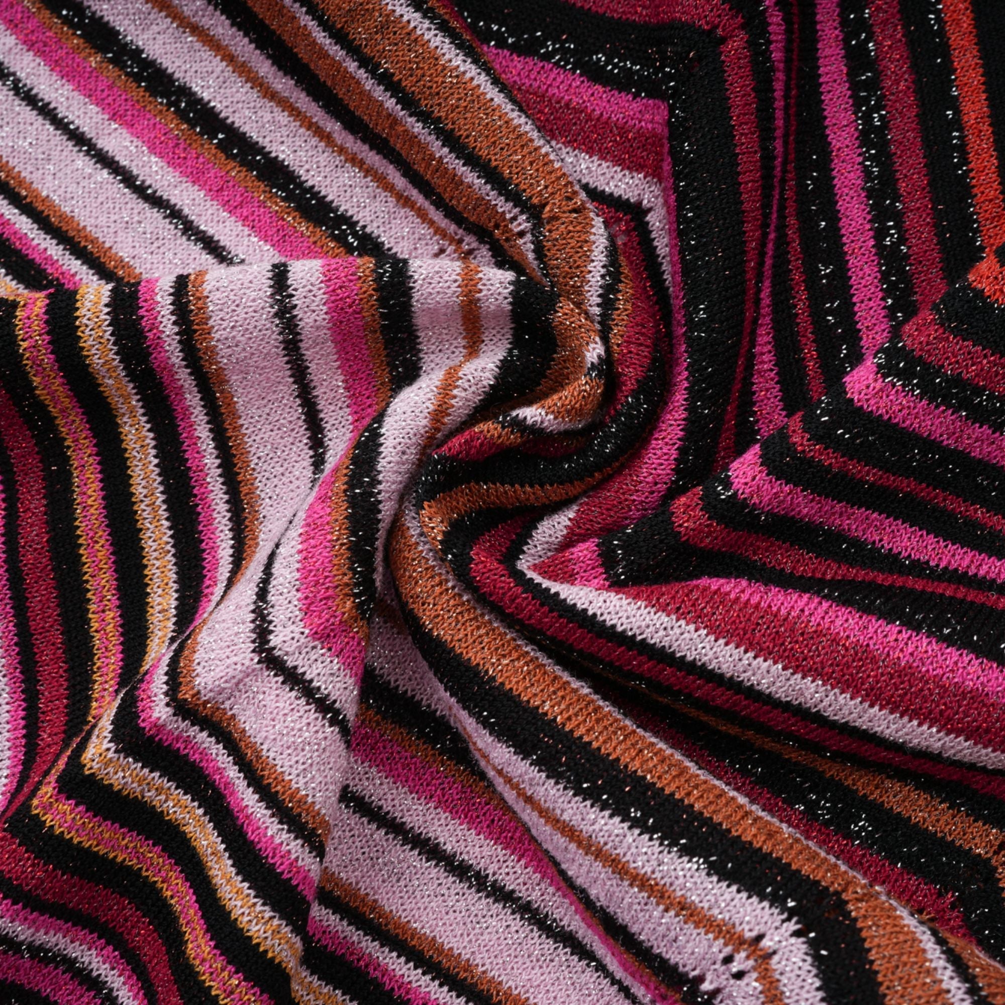 Chloé Red Striped Knit Matching Set
