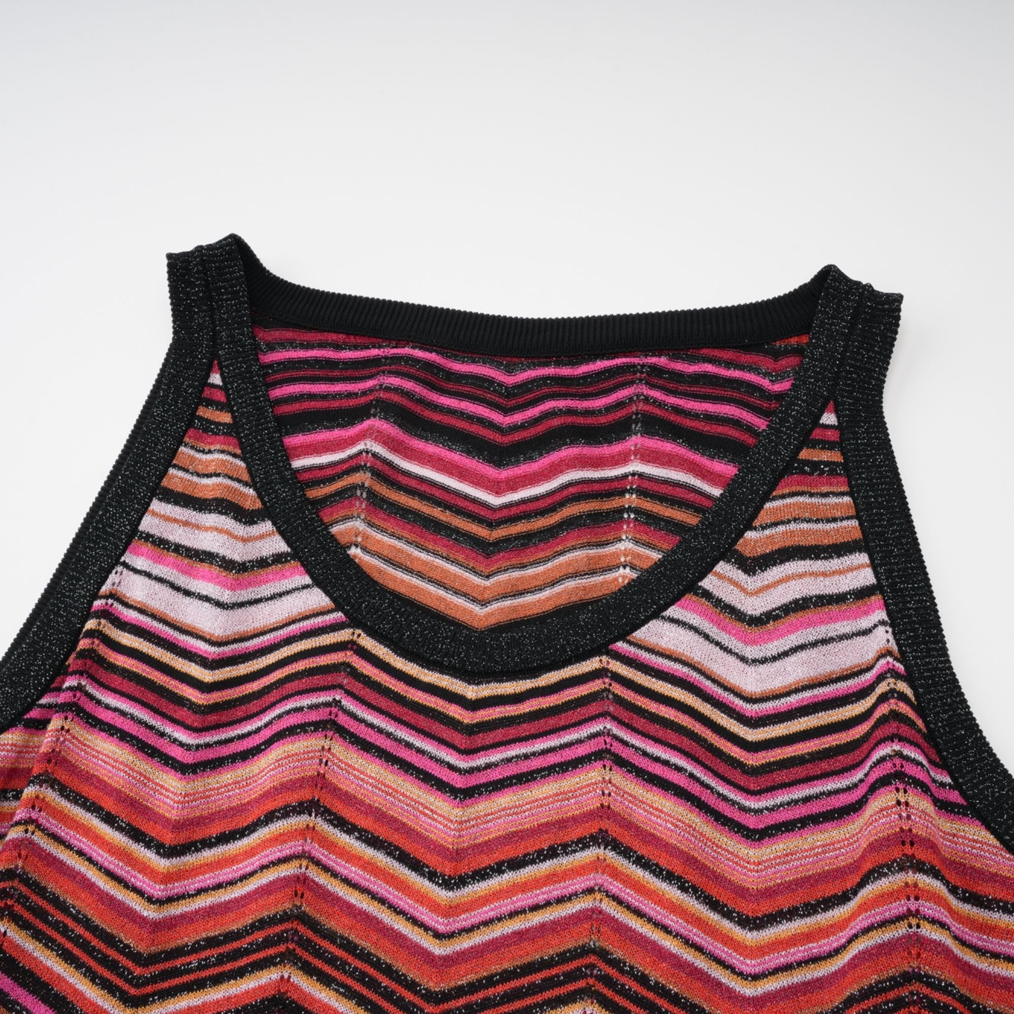 Chloé Red Striped Knit Matching Set