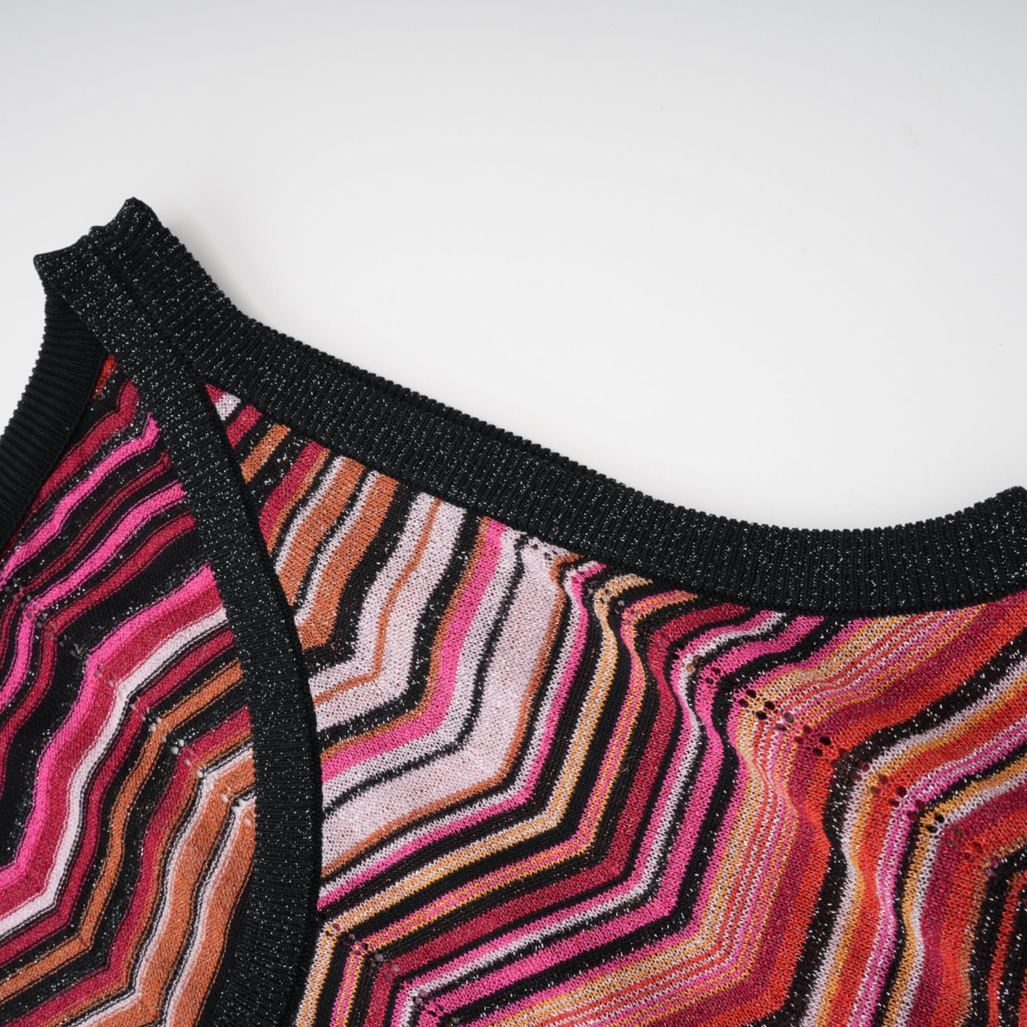 Chloé Red Striped Knit Matching Set