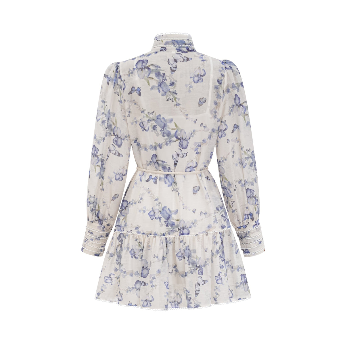 Blandine floral-print flared chiffon mini dress (Final Sale)