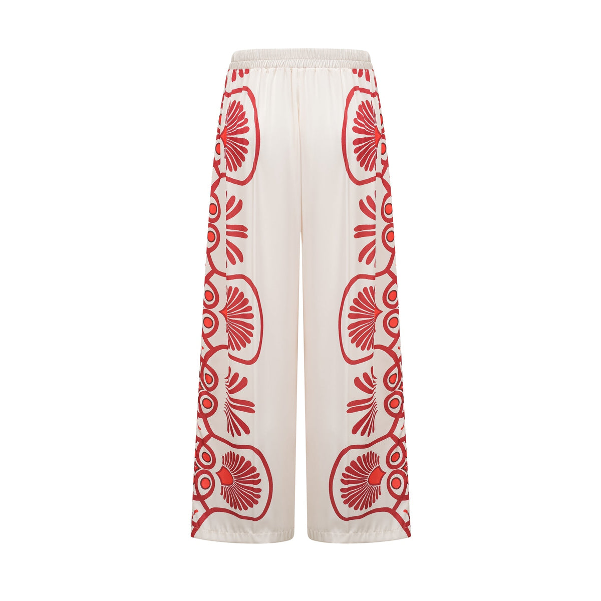 Amaranta graphic-print shirt & trousers matching set