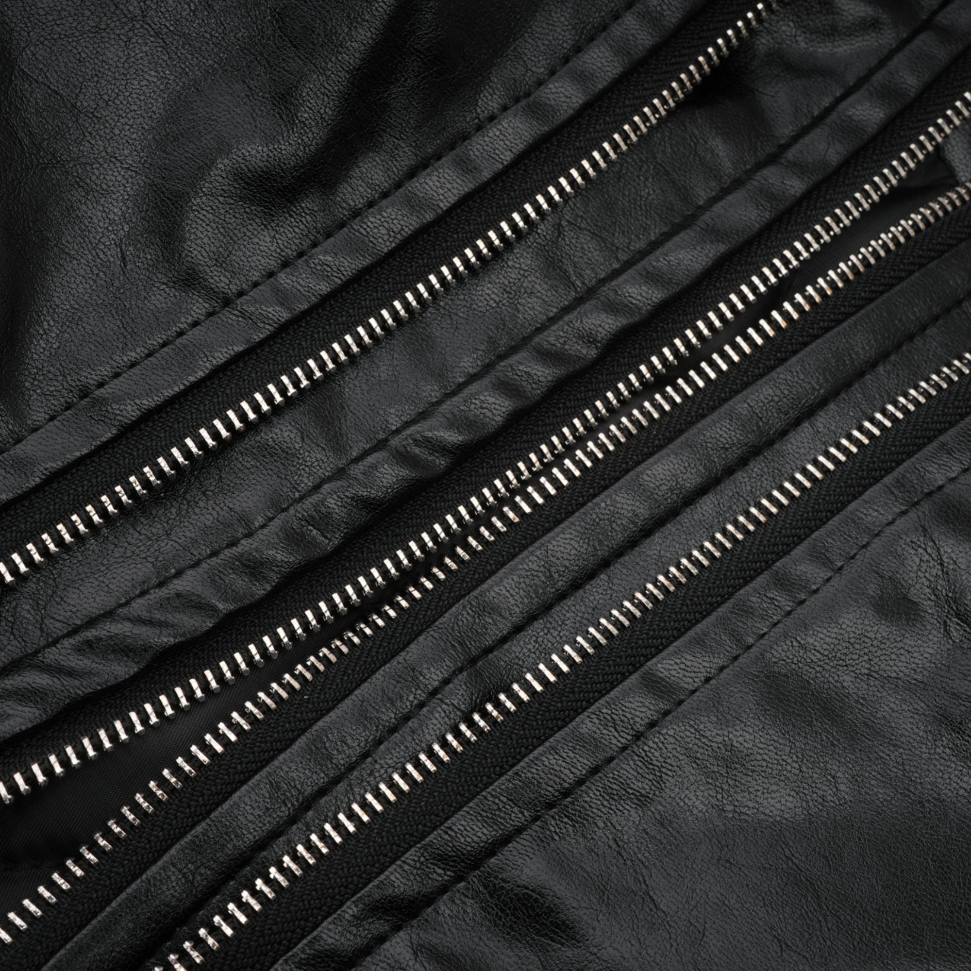 Virginie quilted cropped leather jacket