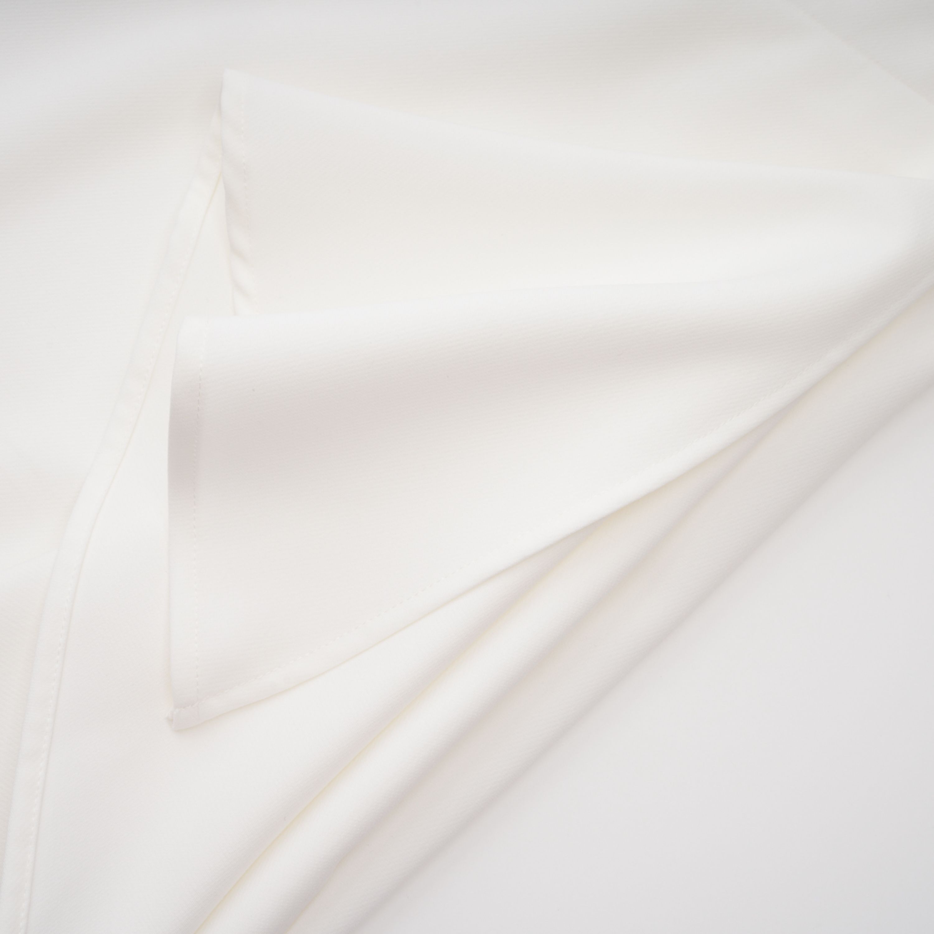 Kare White Asymmetrical Gathered Midi Dress