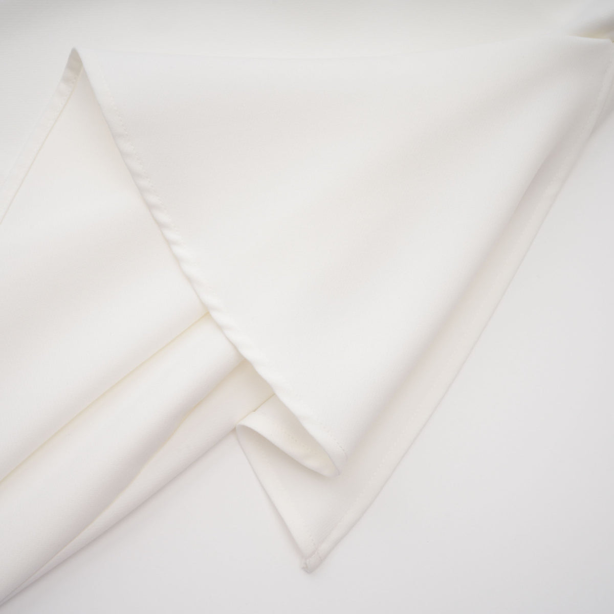 Kare White Asymmetrical Gathered Midi Dress