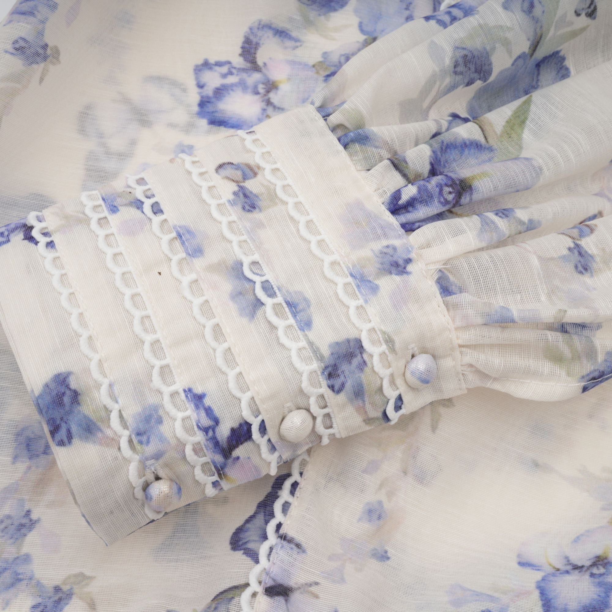 Blandine floral-print flared chiffon mini dress (Final Sale-US Only)