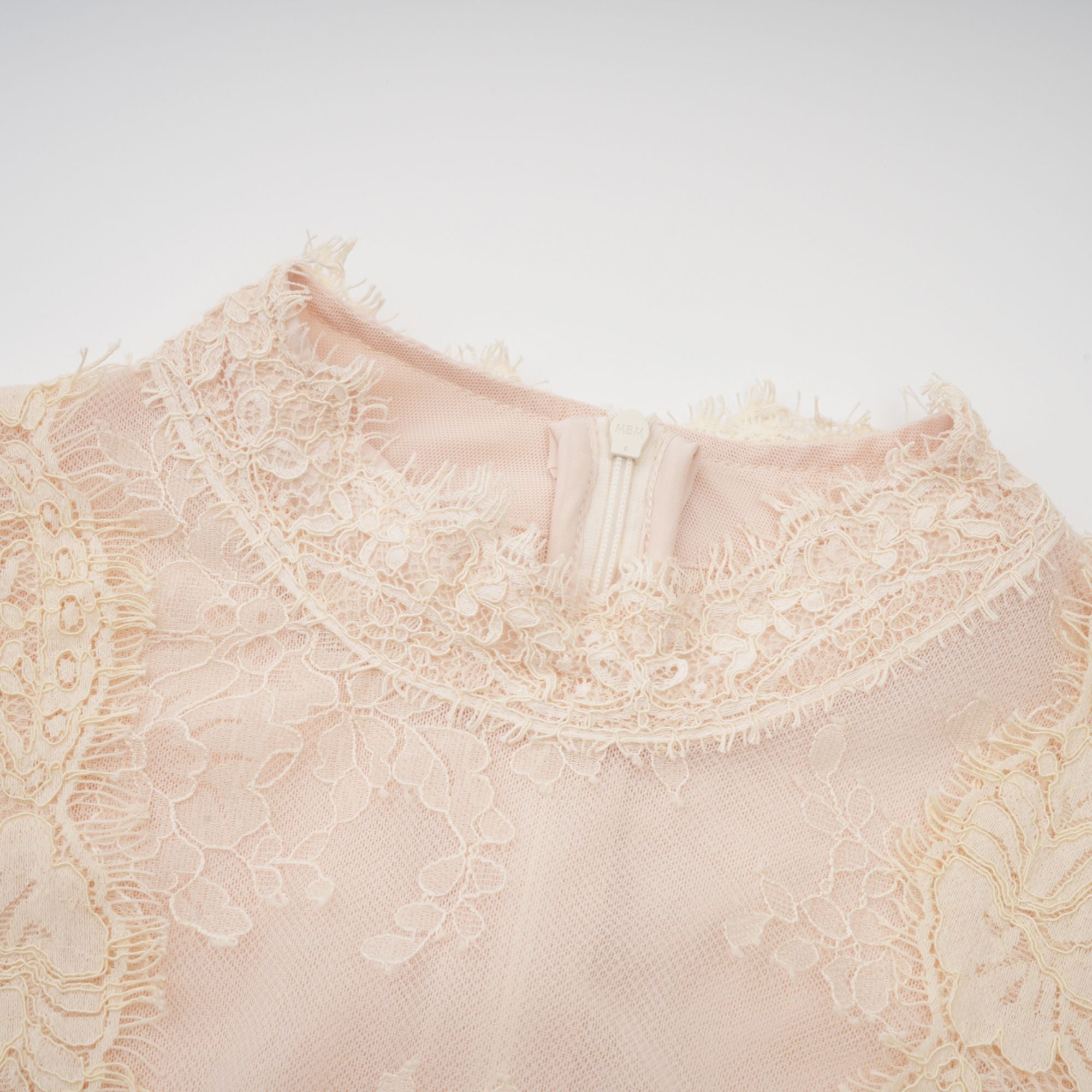 Éliane polka-dot lace-embroidered midi dress