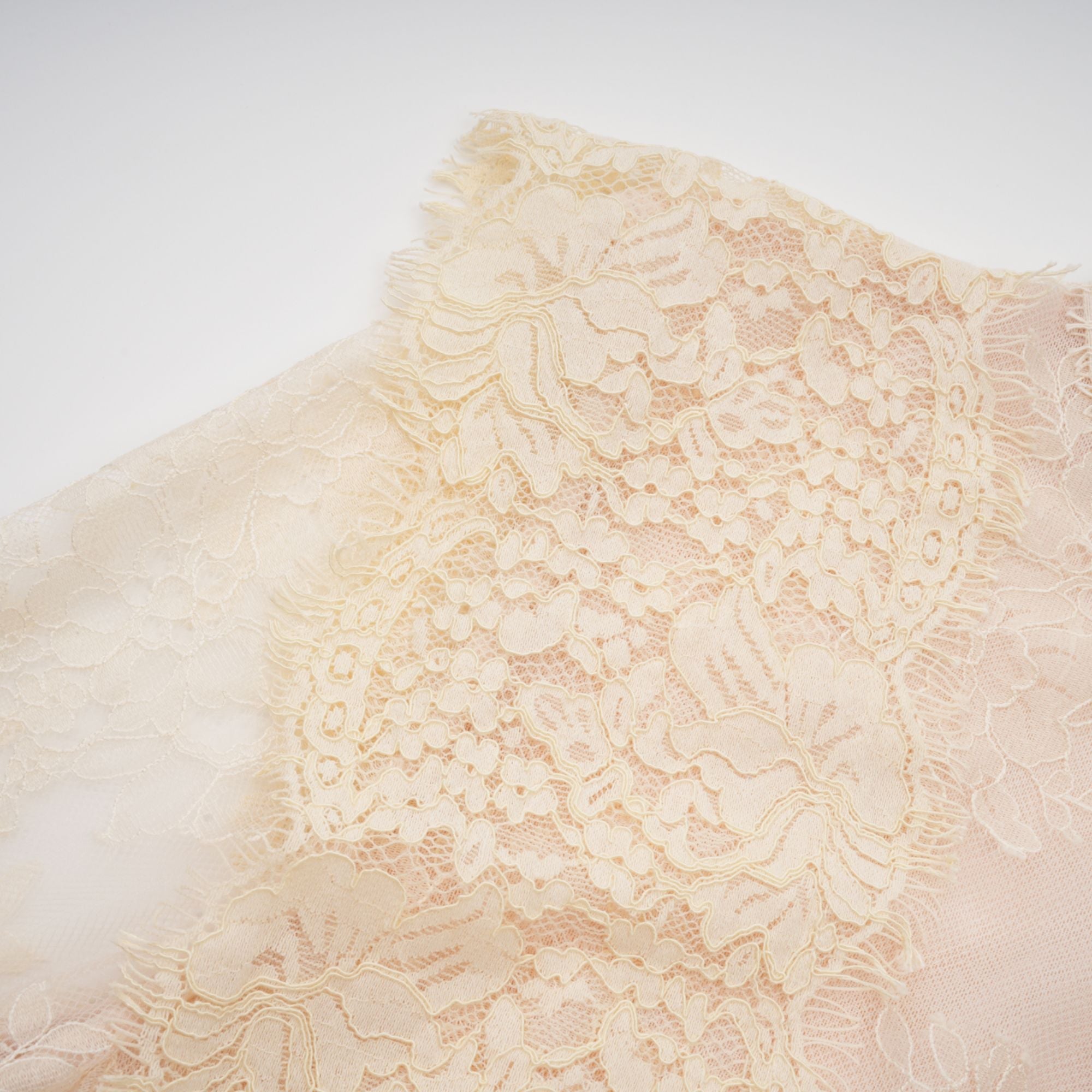 Éliane polka-dot lace-embroidered midi dress