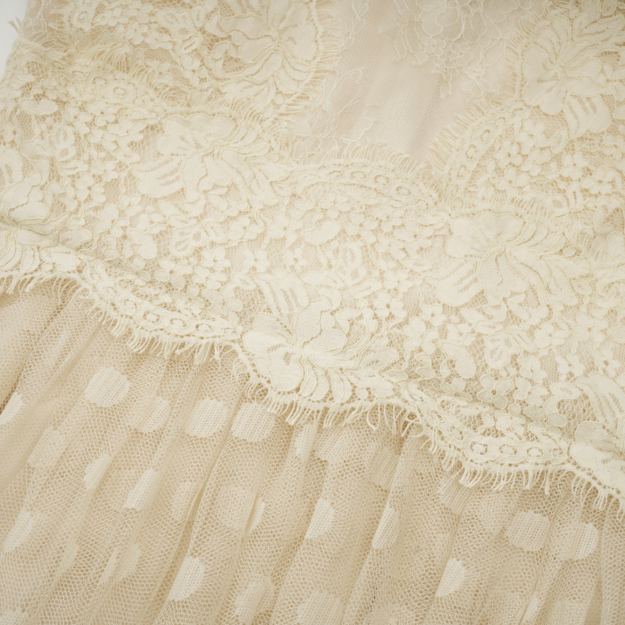 Éliane polka-dot lace-embroidered midi dress (Final Sale-US Only)