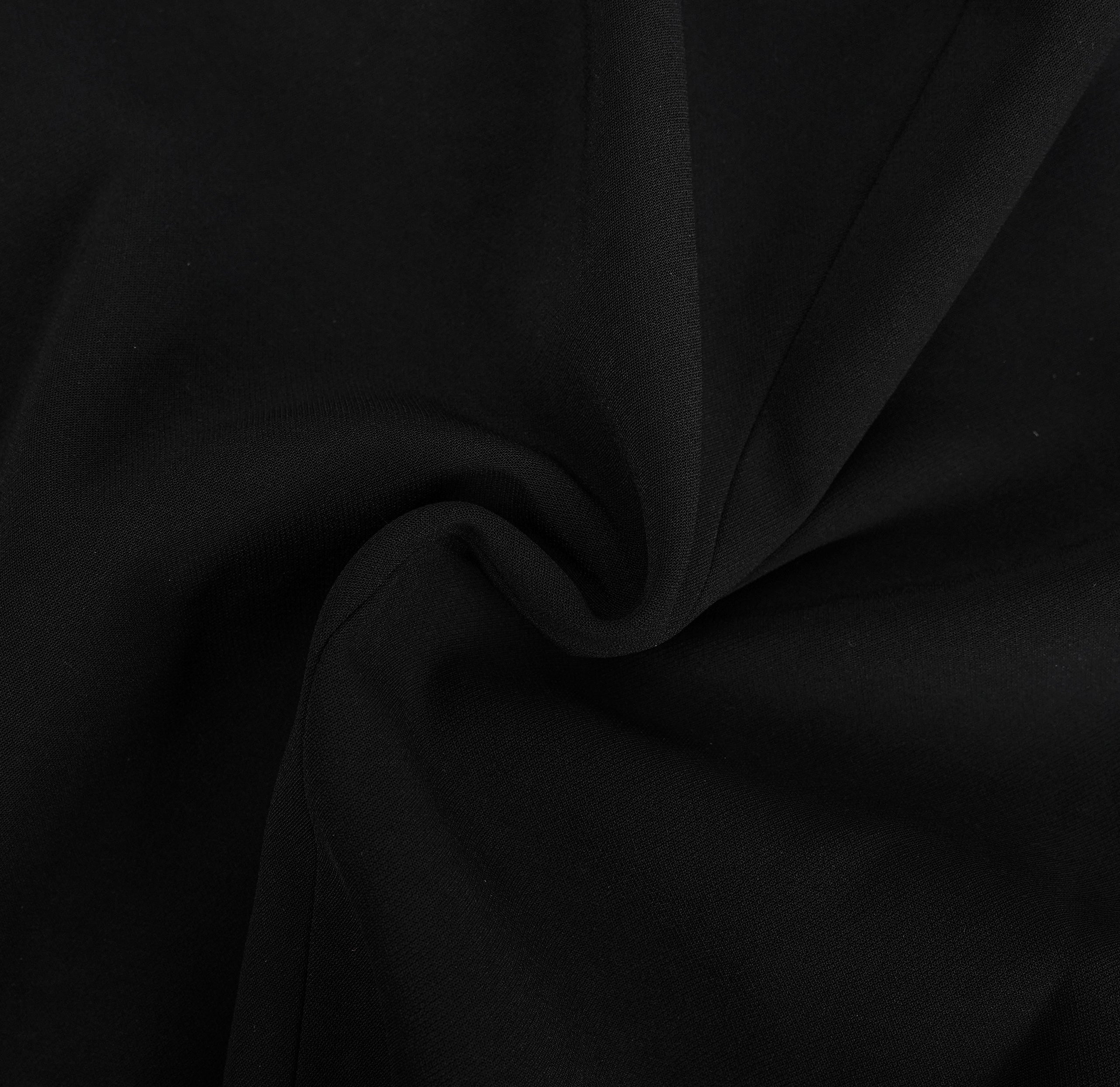 Yseult Black Embellished Maxi Gown