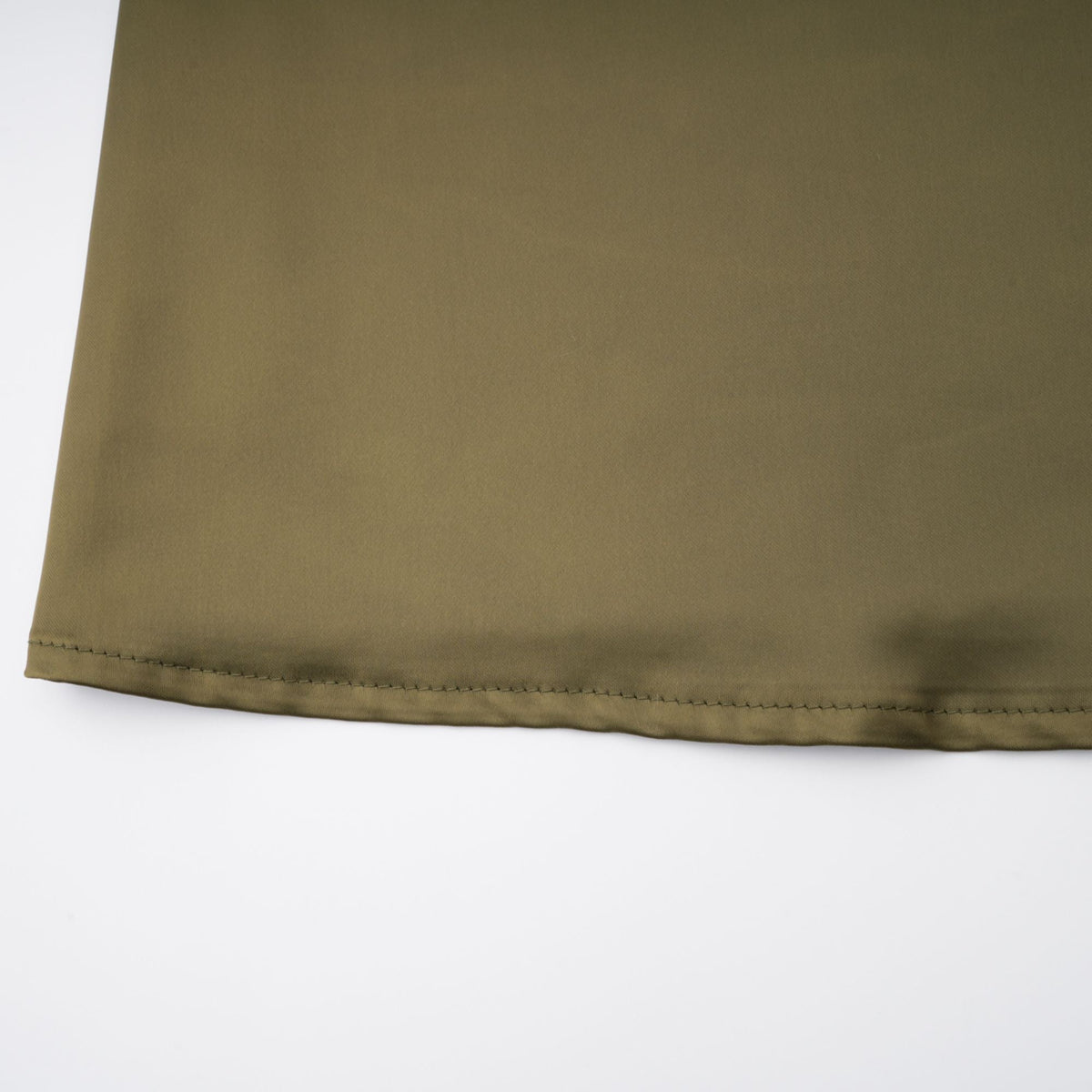 Borbála Green Fringed Top & Satin Skirt Set (Final Sale-US Only)