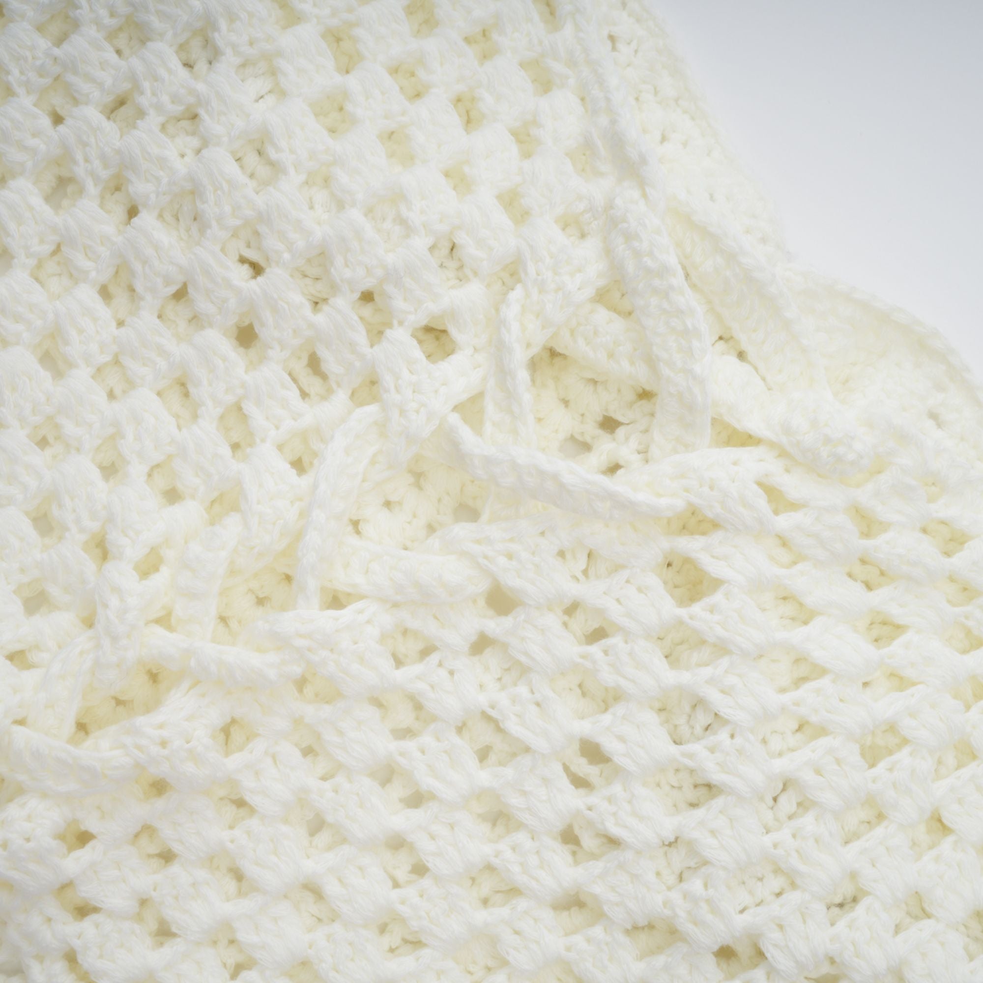 Prunelle Crochet Knit Two-Piece Top and Skirt Set (Final Sale)