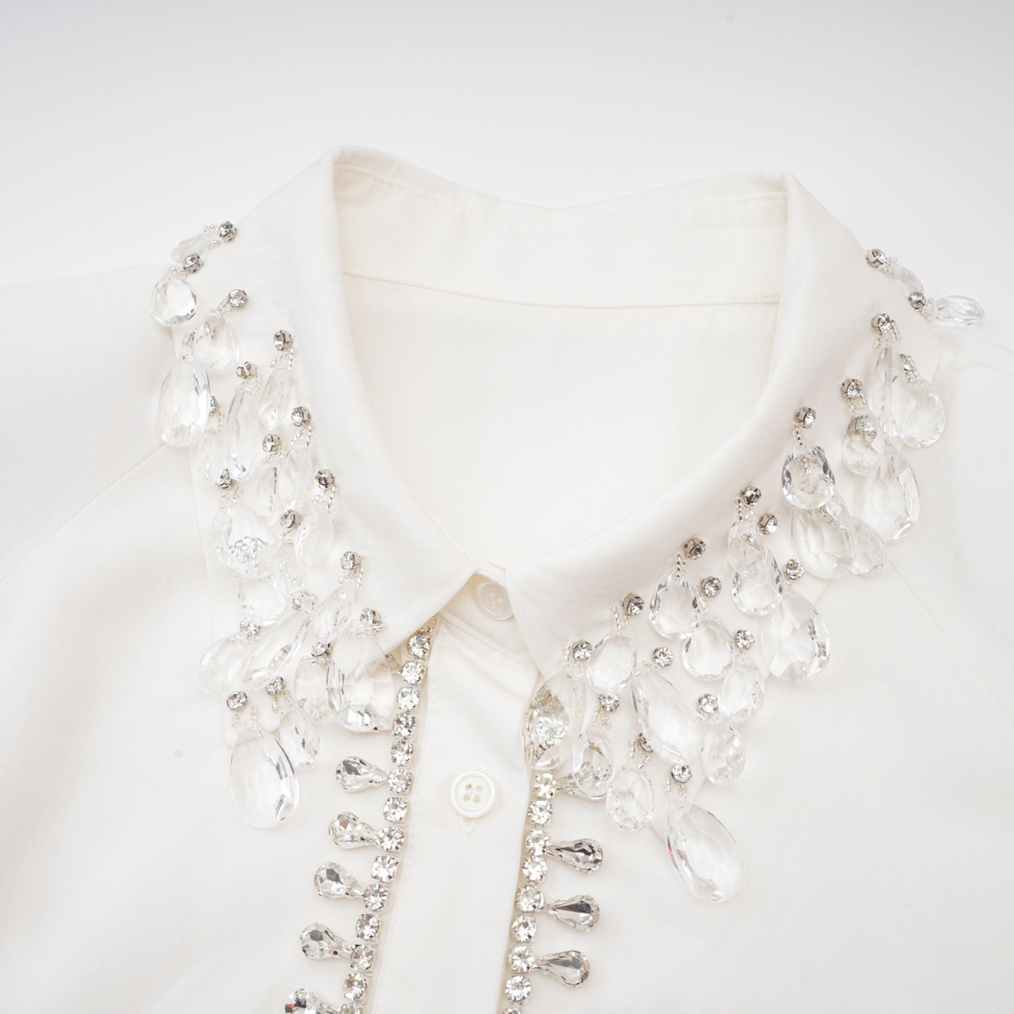 Analissa crystal-embellished mini dress (US Only)