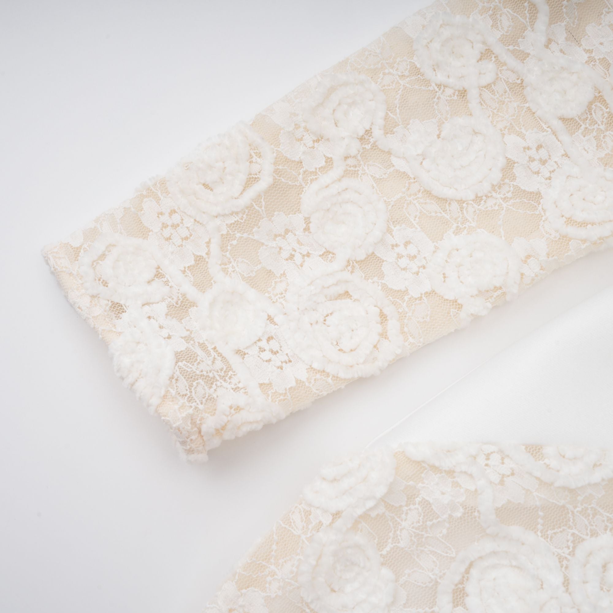 Oona White Floral Lace Pencil Midi Dress (Final Sale-US Only)