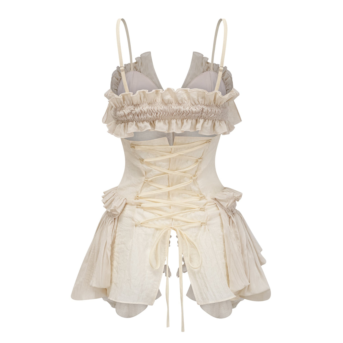 Flocon Neutral Mermaid Top & Skirt Set (Final Sale-US Only)