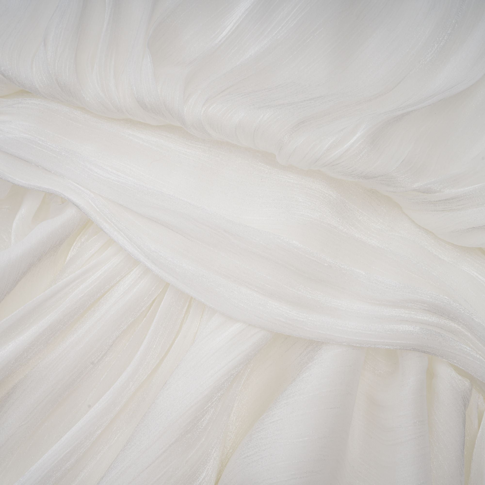 Mahault white pleated glitter-effect mini dress (Final Sale-US Only)