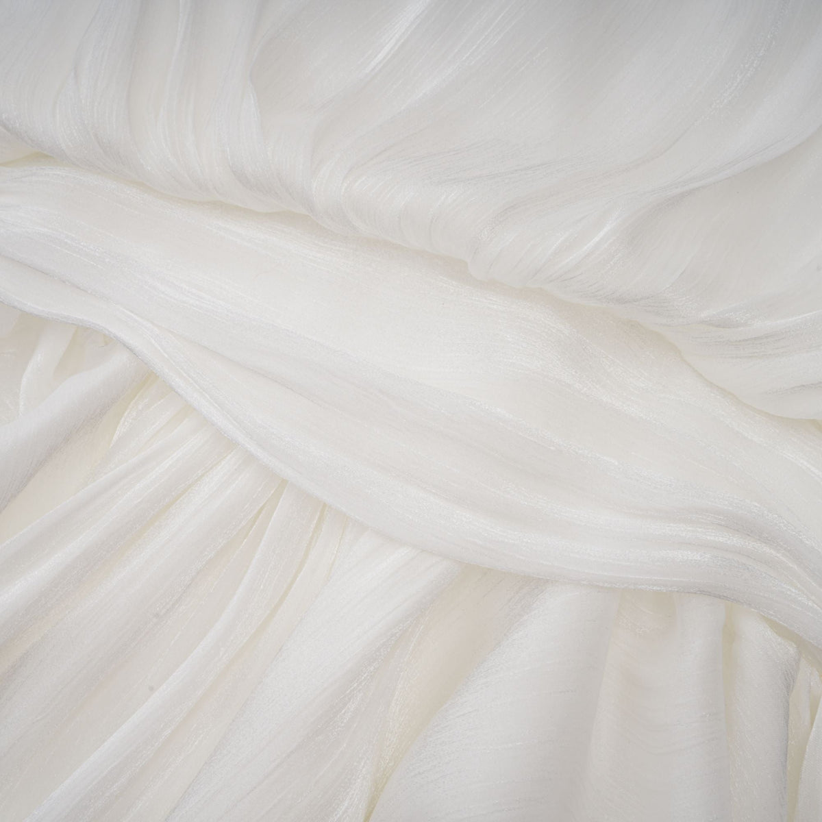 Mahault white pleated glitter-effect mini dress (Final Sale-US Only)