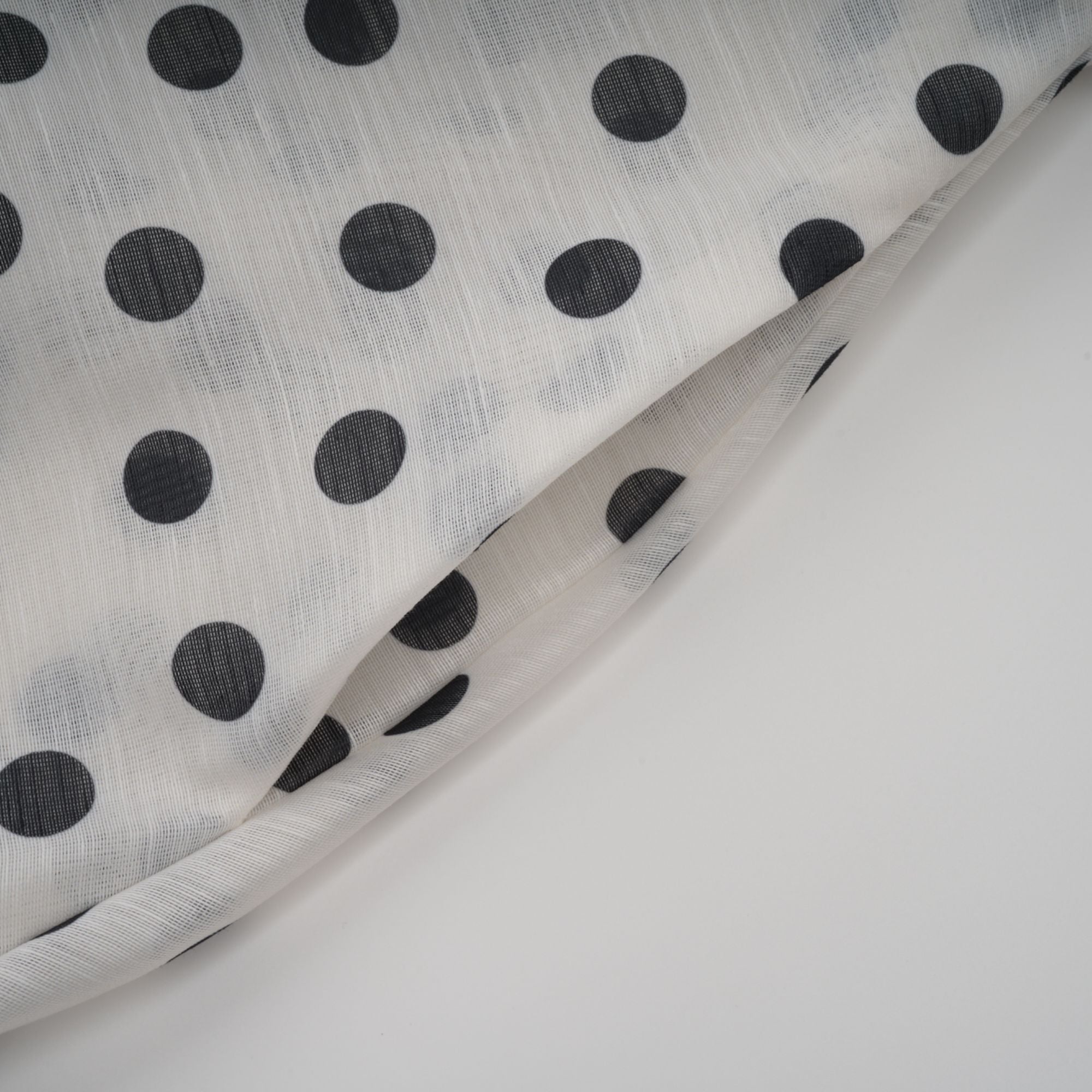 Audrey white bowknot polka-dot midi dress