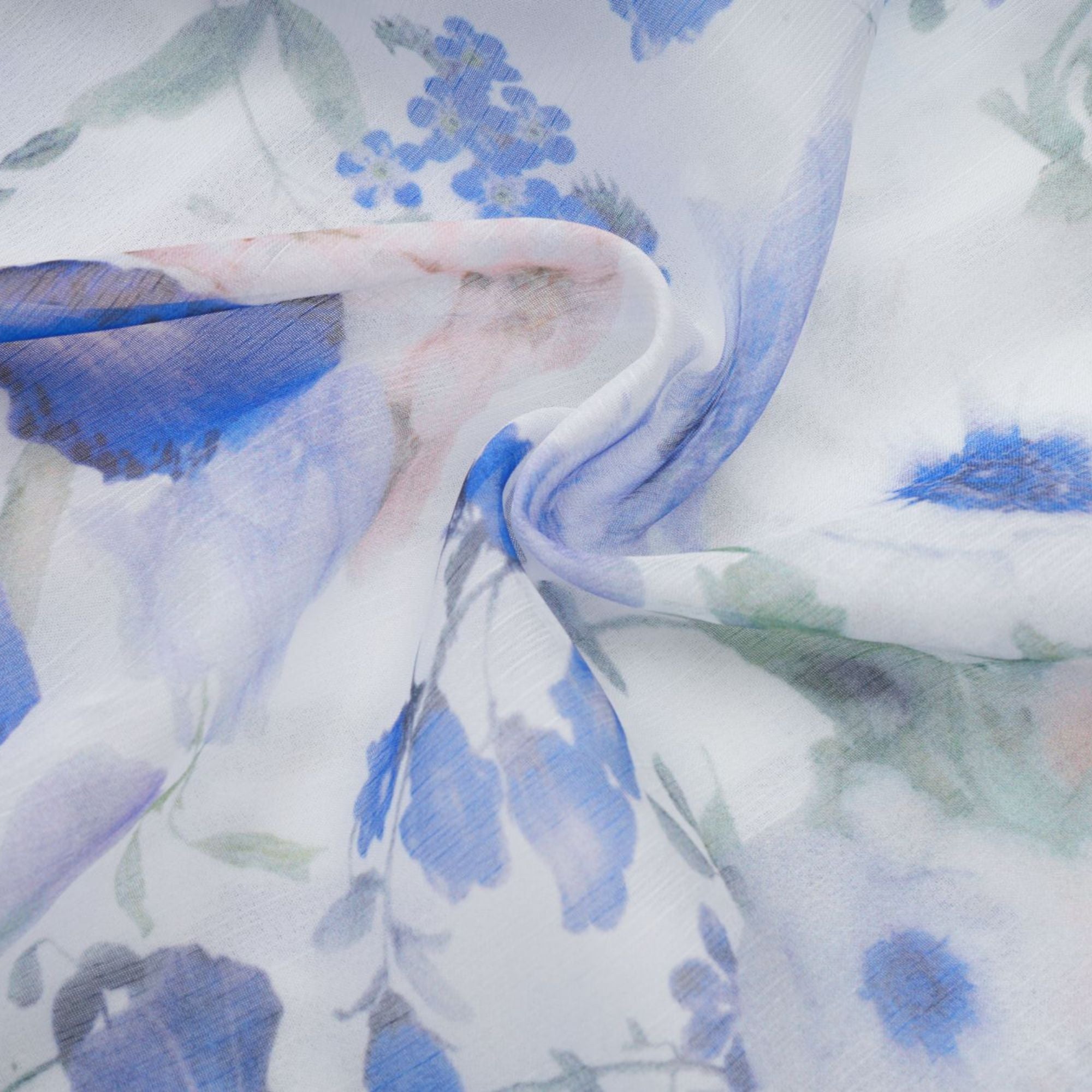 Isabeau white floral-print mini dress (US Only)