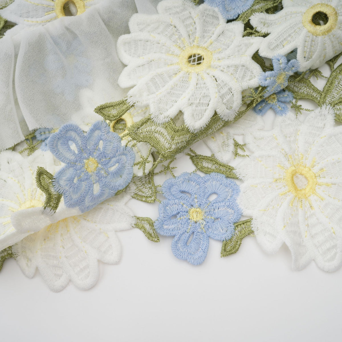 Clémence floral embroidered midi dress (Final Sale)