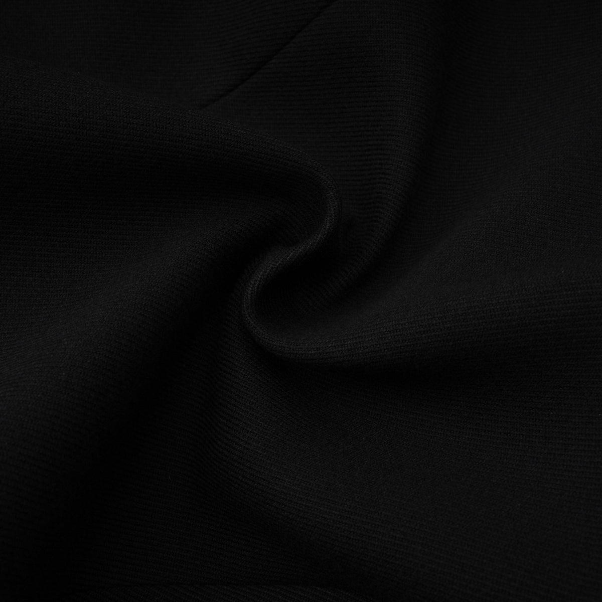 Fleur Black Blazer Mini Dress with Satin Panels (Final Sale-US Only)