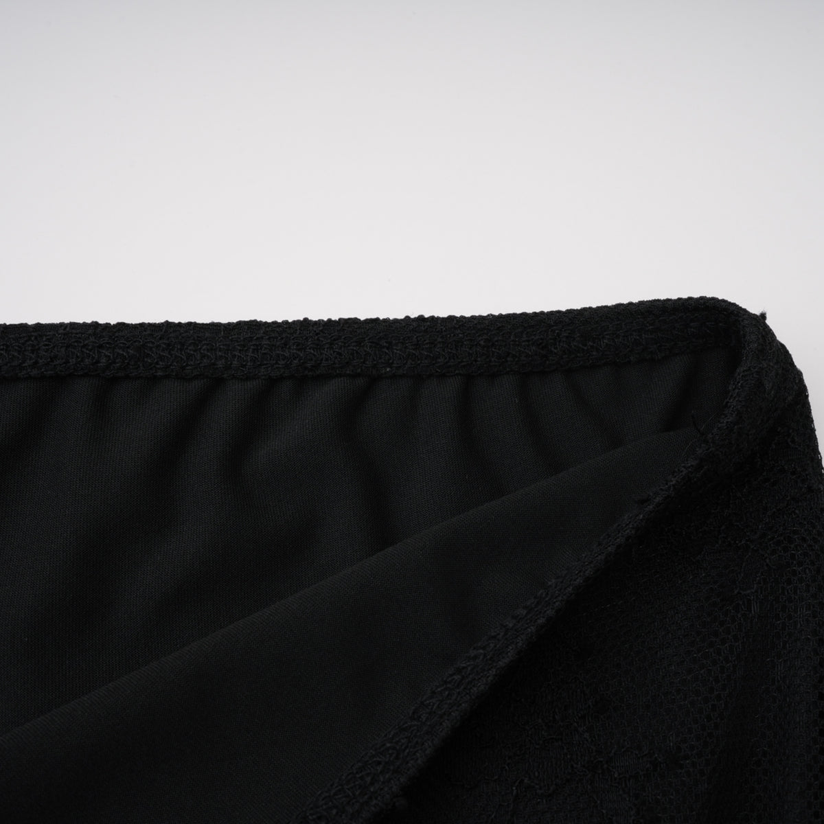 florbela black lace panel blazer & trouser set