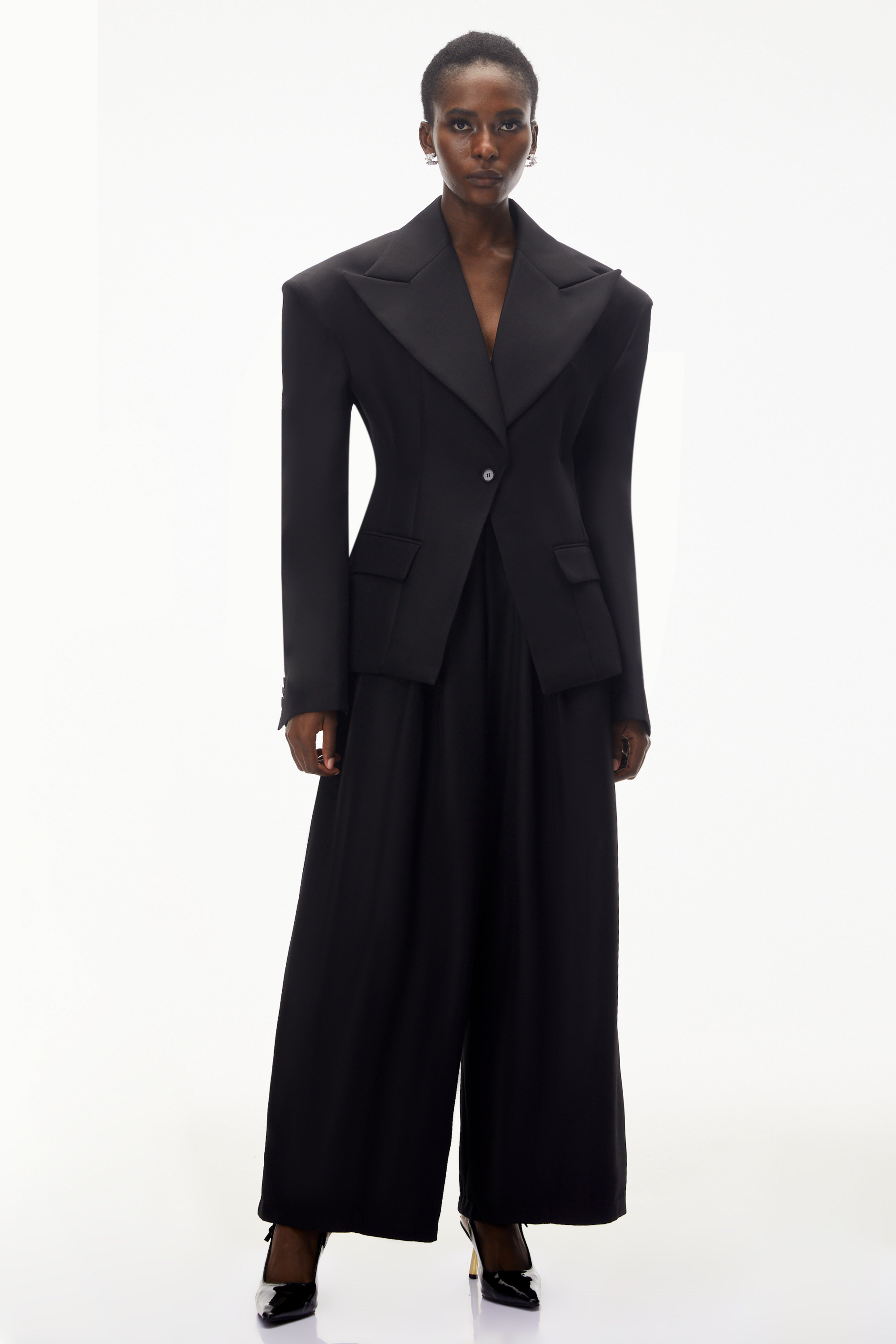 Homa Black Oversized Blazer & Trouser Set (Final Sale)