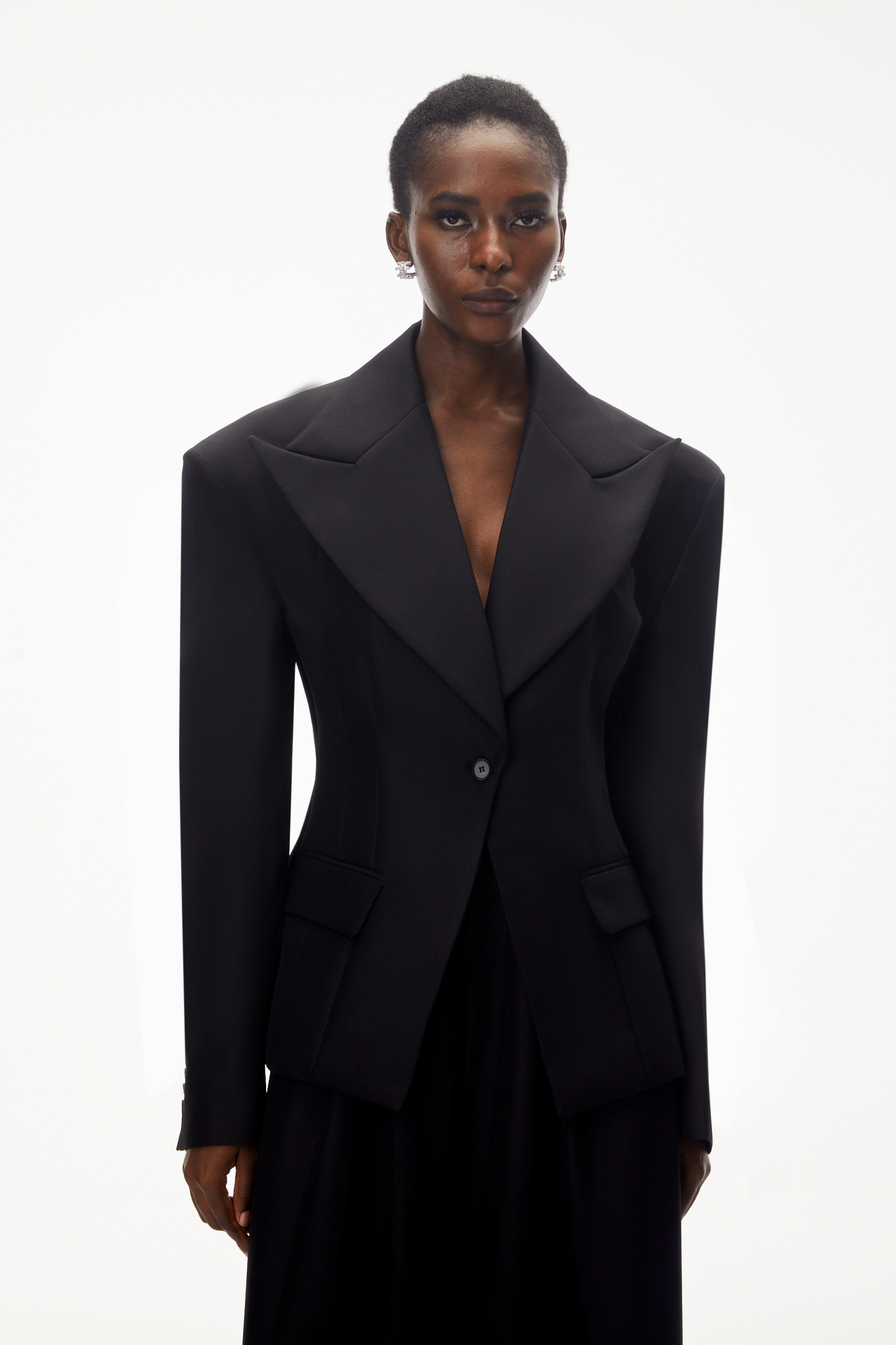 Homa Black Oversized Blazer & Trouser Set (Final Sale)