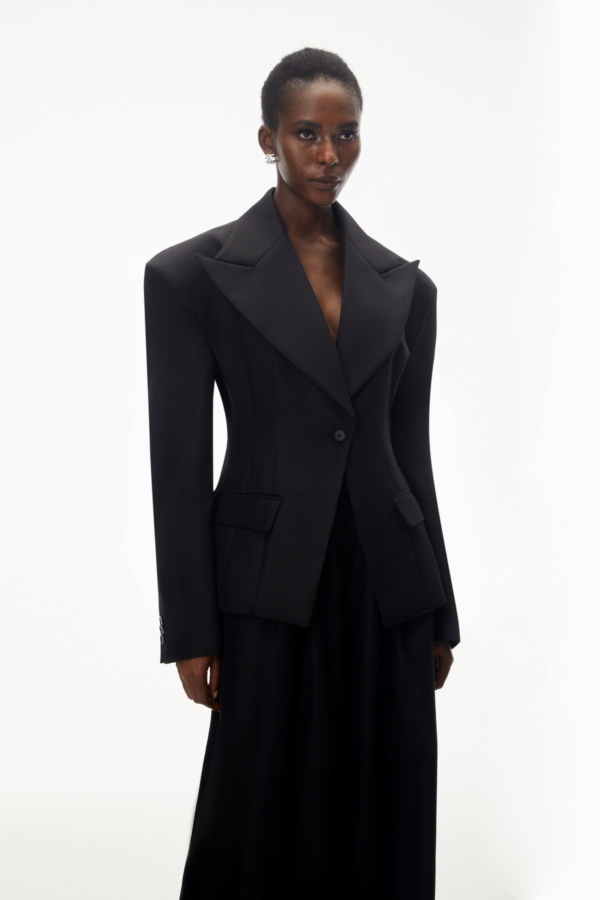 Homa Black Oversized Blazer & Trouser Set (Final Sale)