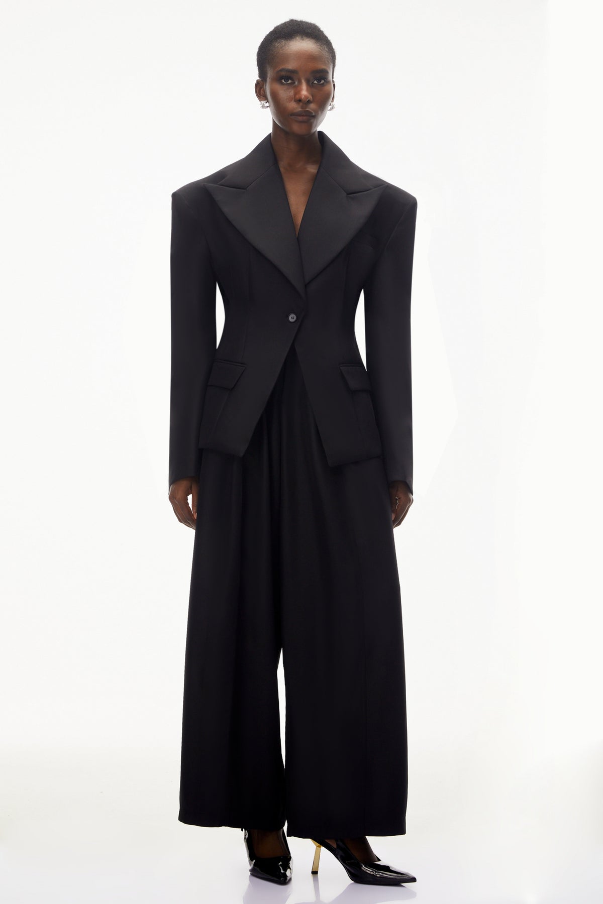 Homa Black Oversized Blazer & Trouser Set (Final Sale)