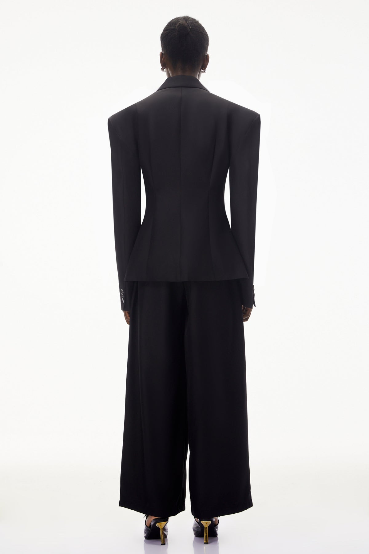Homa Black Oversized Blazer & Trouser Set (Final Sale)