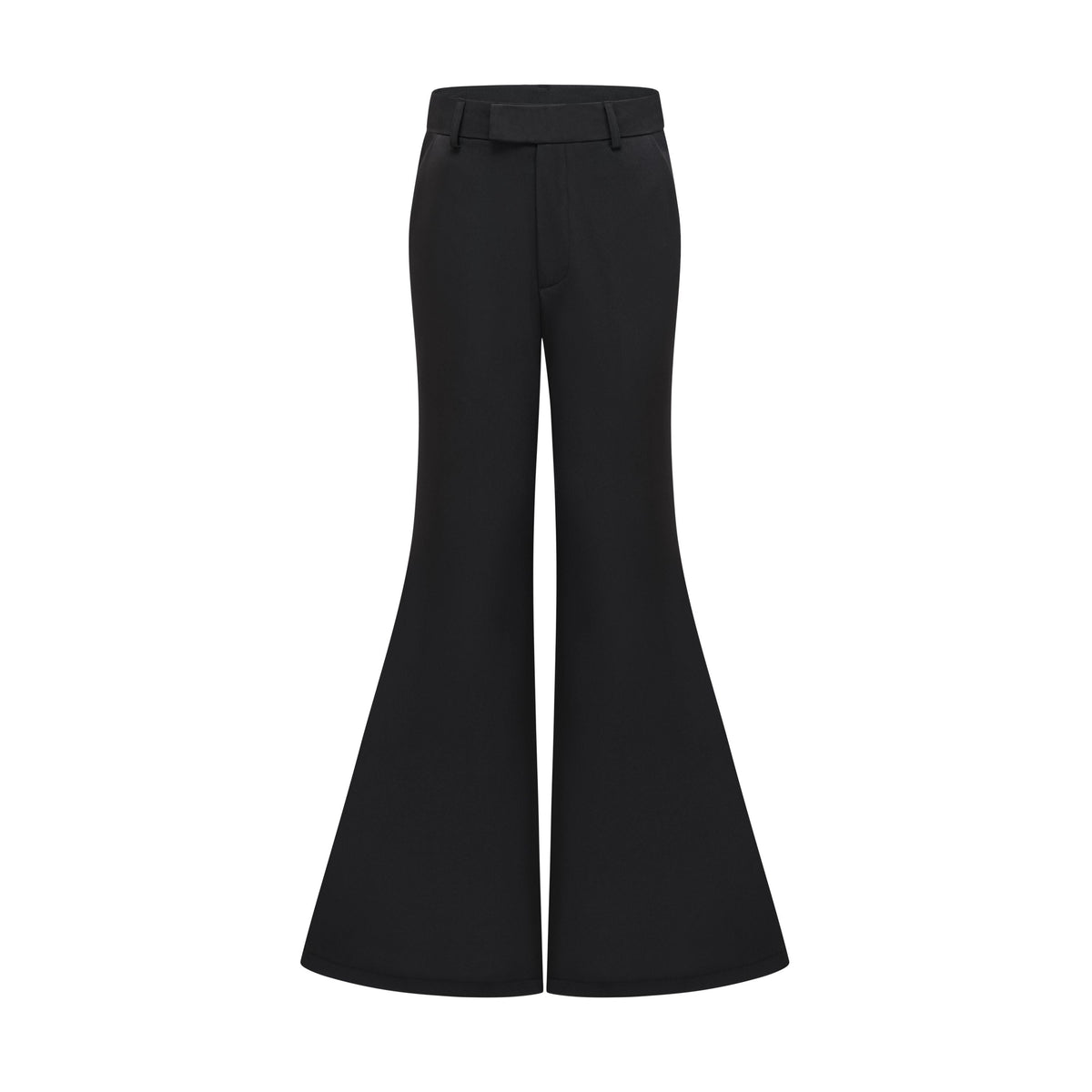 Krasava Black Sweetheart Neckline Top & Trousers Set