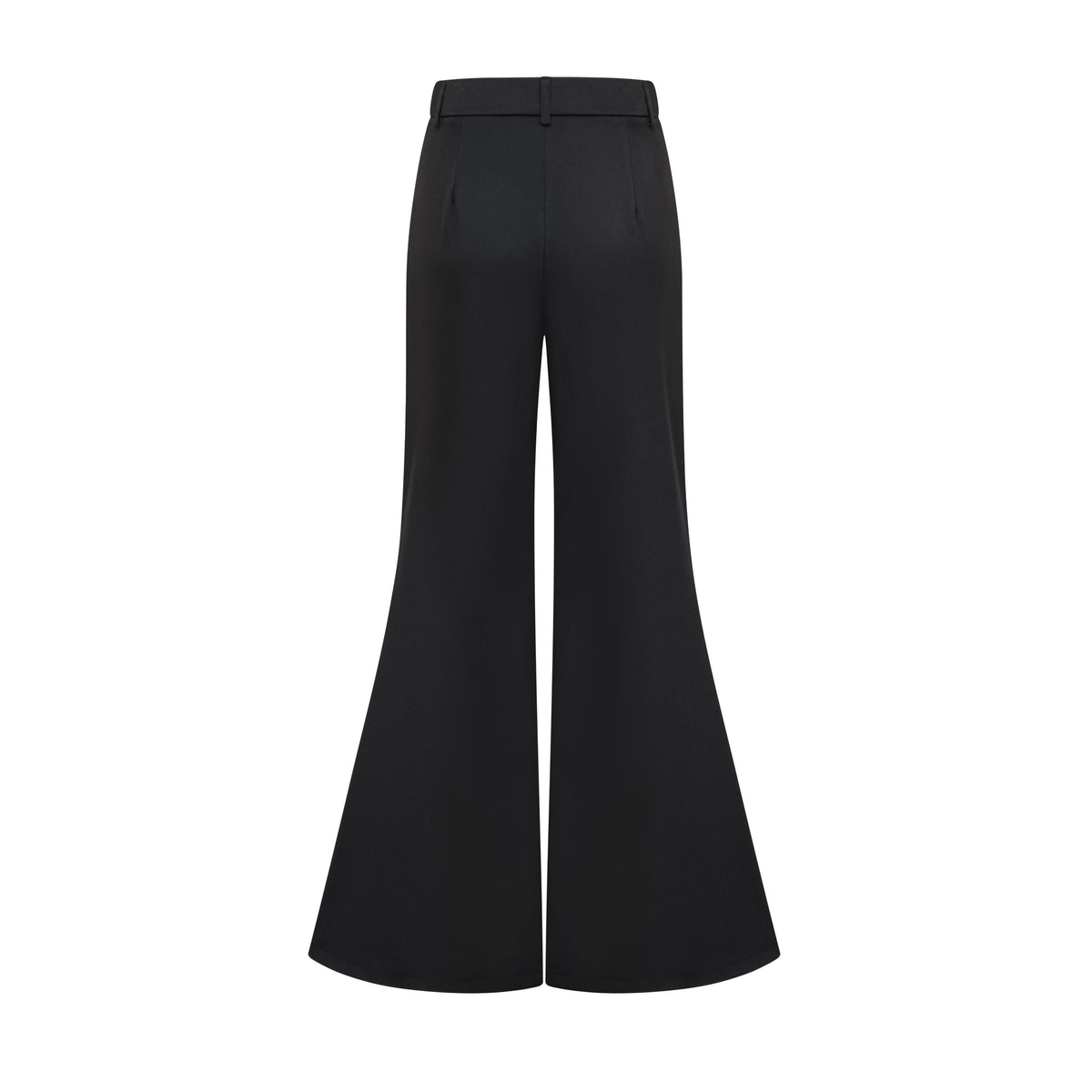 Krasava Black Sweetheart Neckline Top & Trousers Set