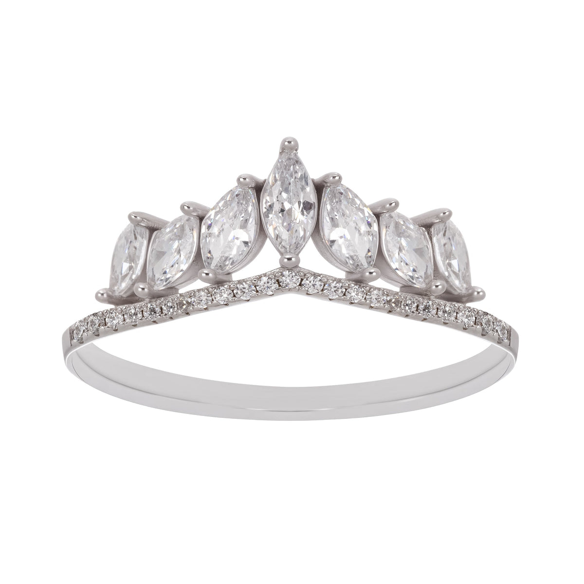 Couronne Crown Sterling Silver Ring