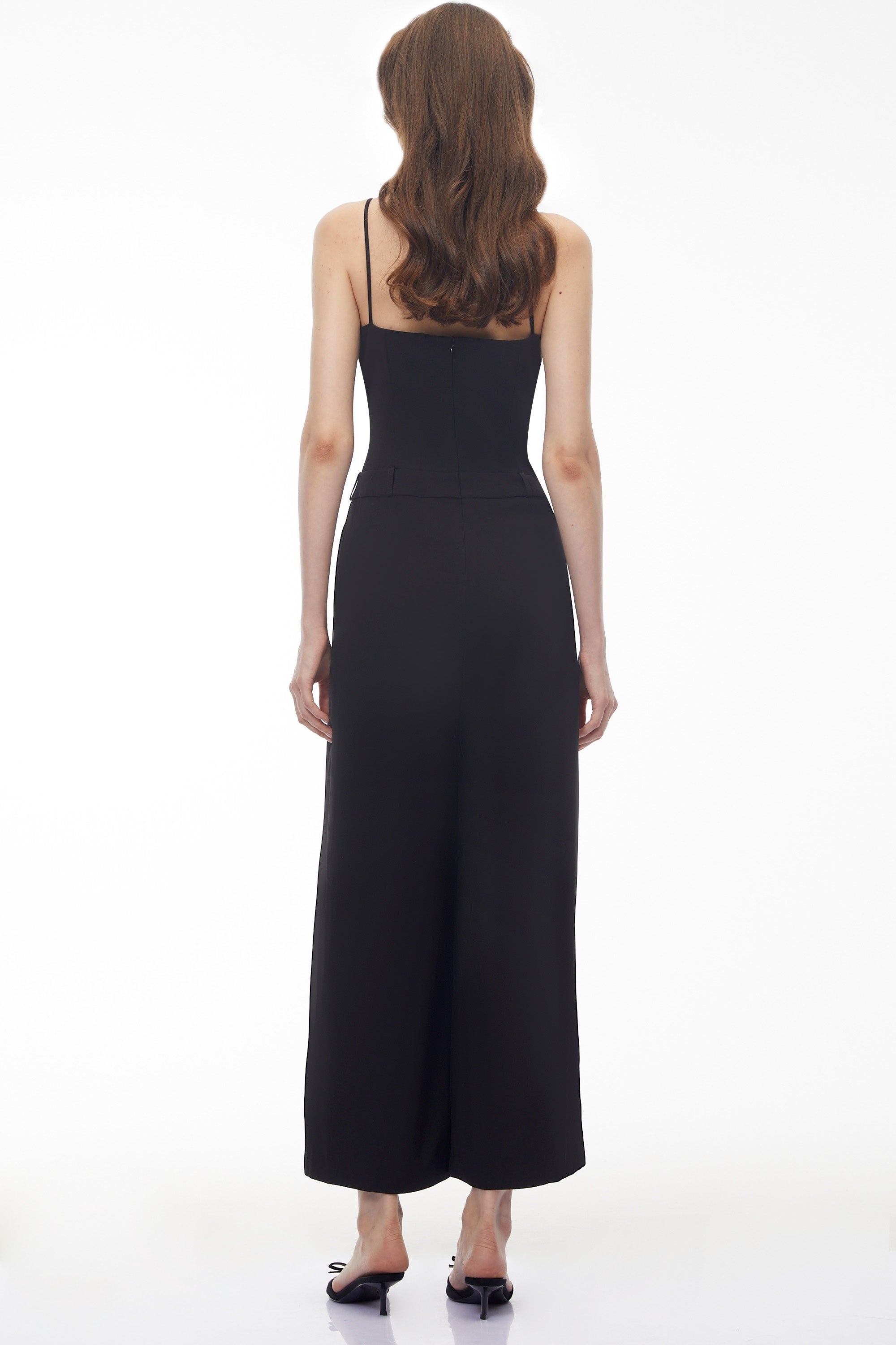 Manaia Black Wide-Leg Jumpsuit