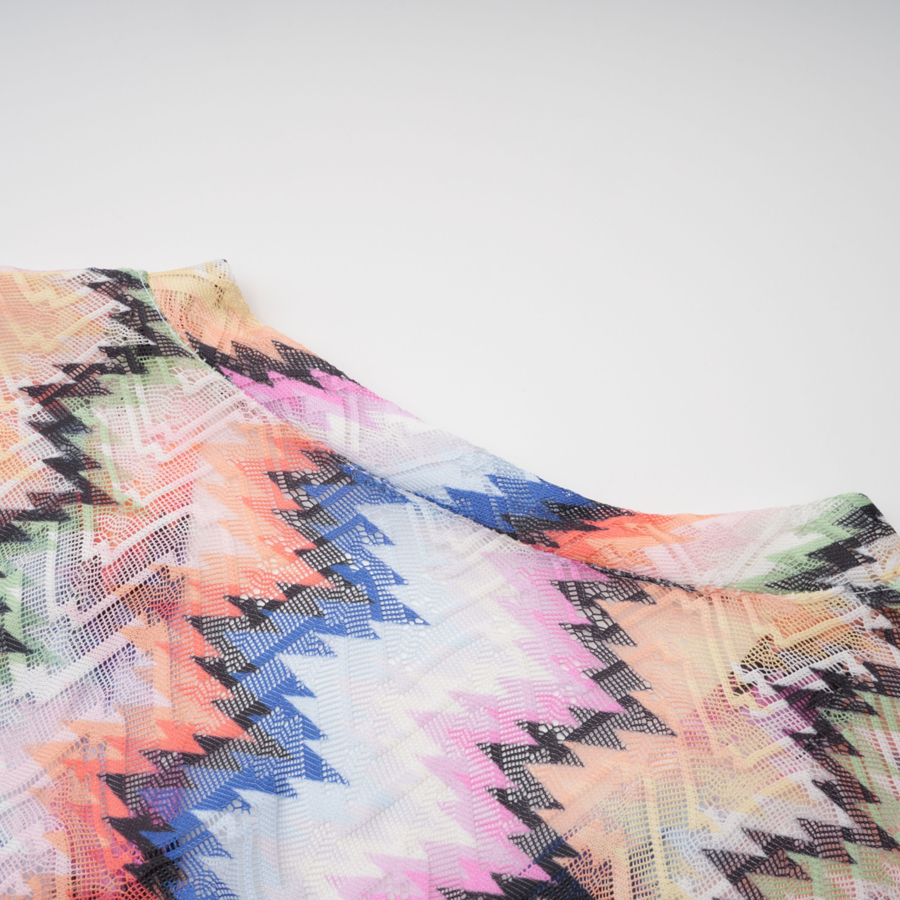 Milena Multicolor Wave Pattern Maxi Dress (Final Sale)