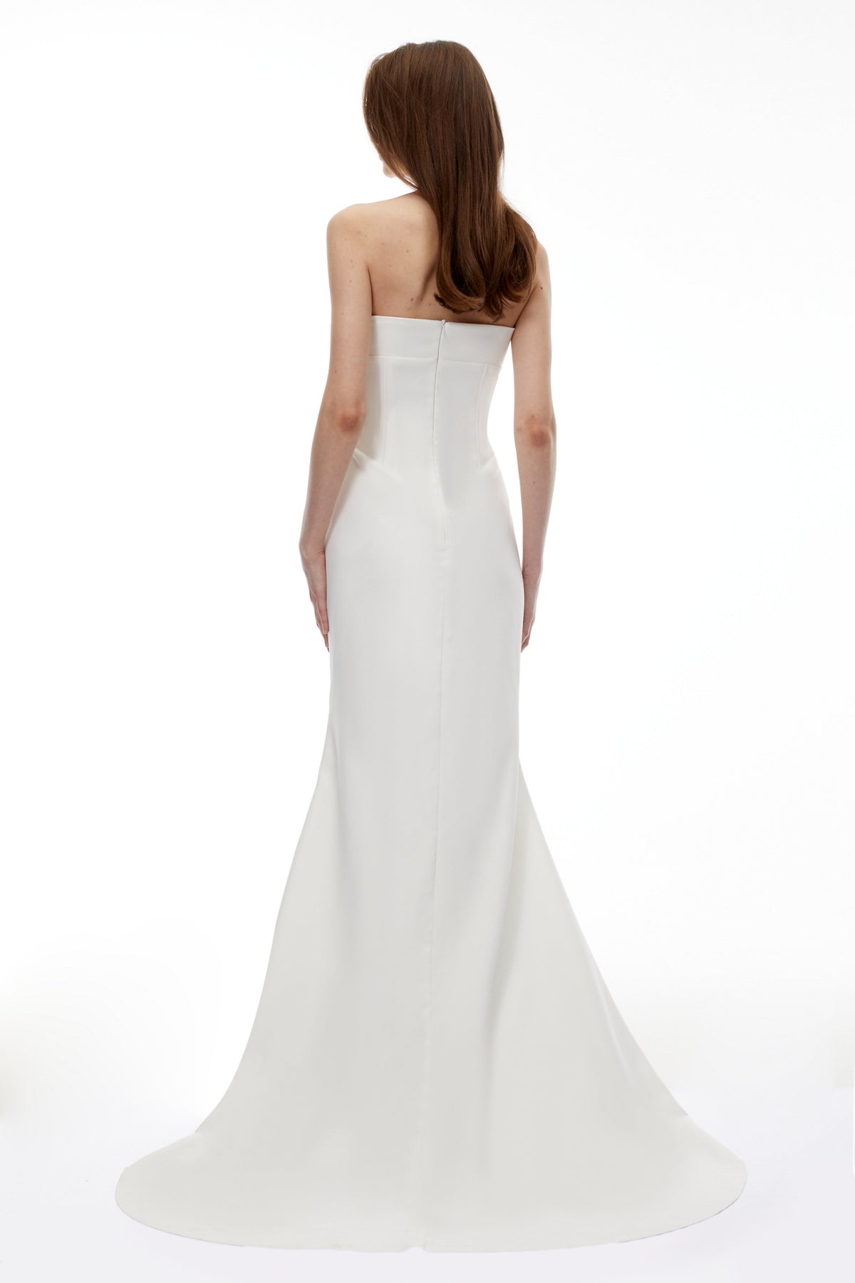 Mirewen White Off Shoulder Corset Maxi Dress