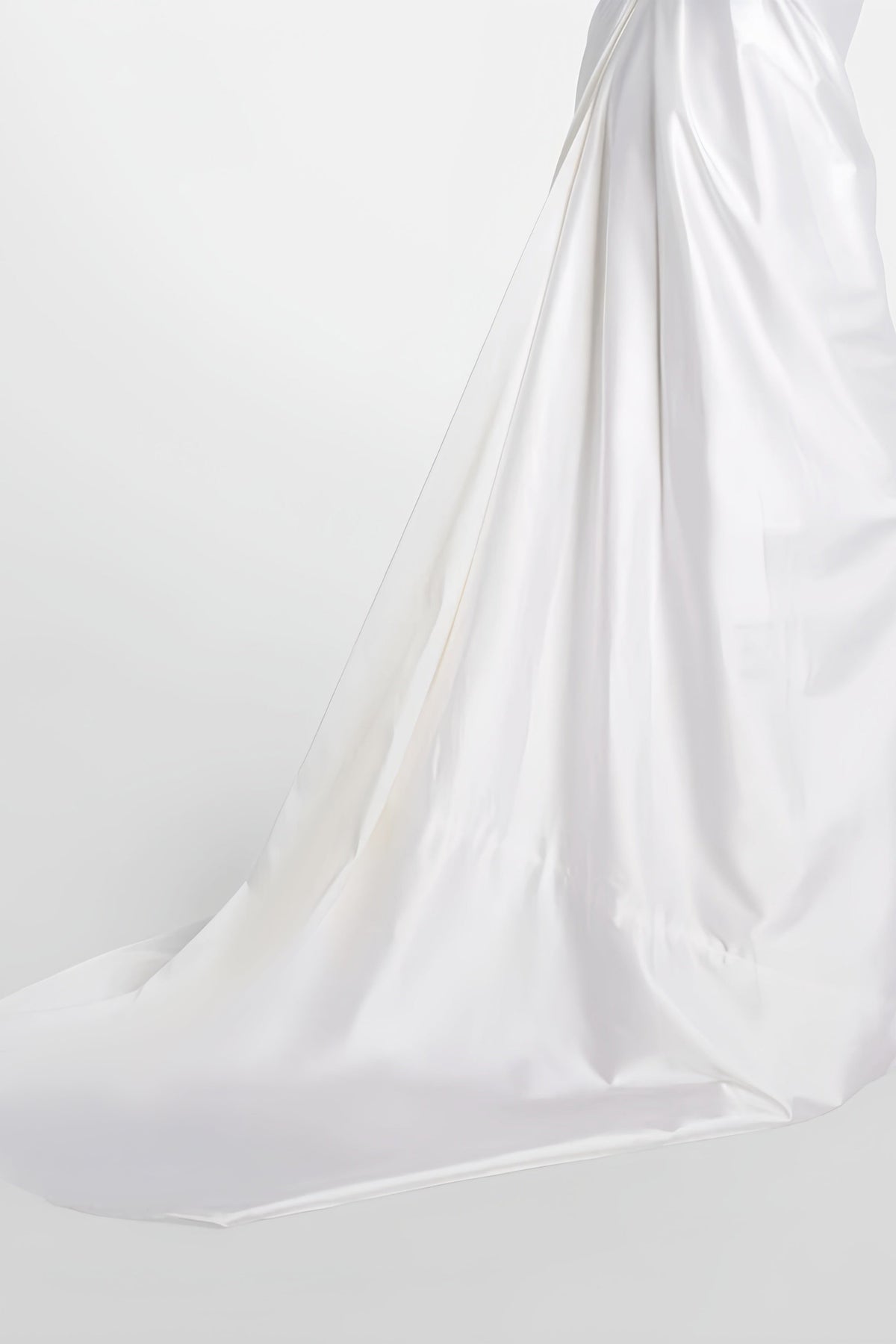 Fiona White Satin Square Neck Maxi Dress (Final Sale-US Only)