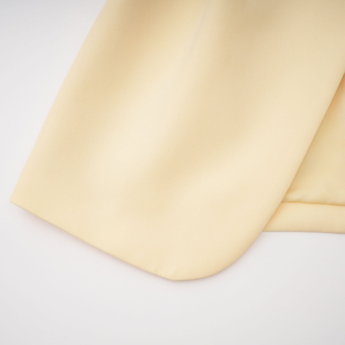 raisa yellow draped cape top & trousers set
