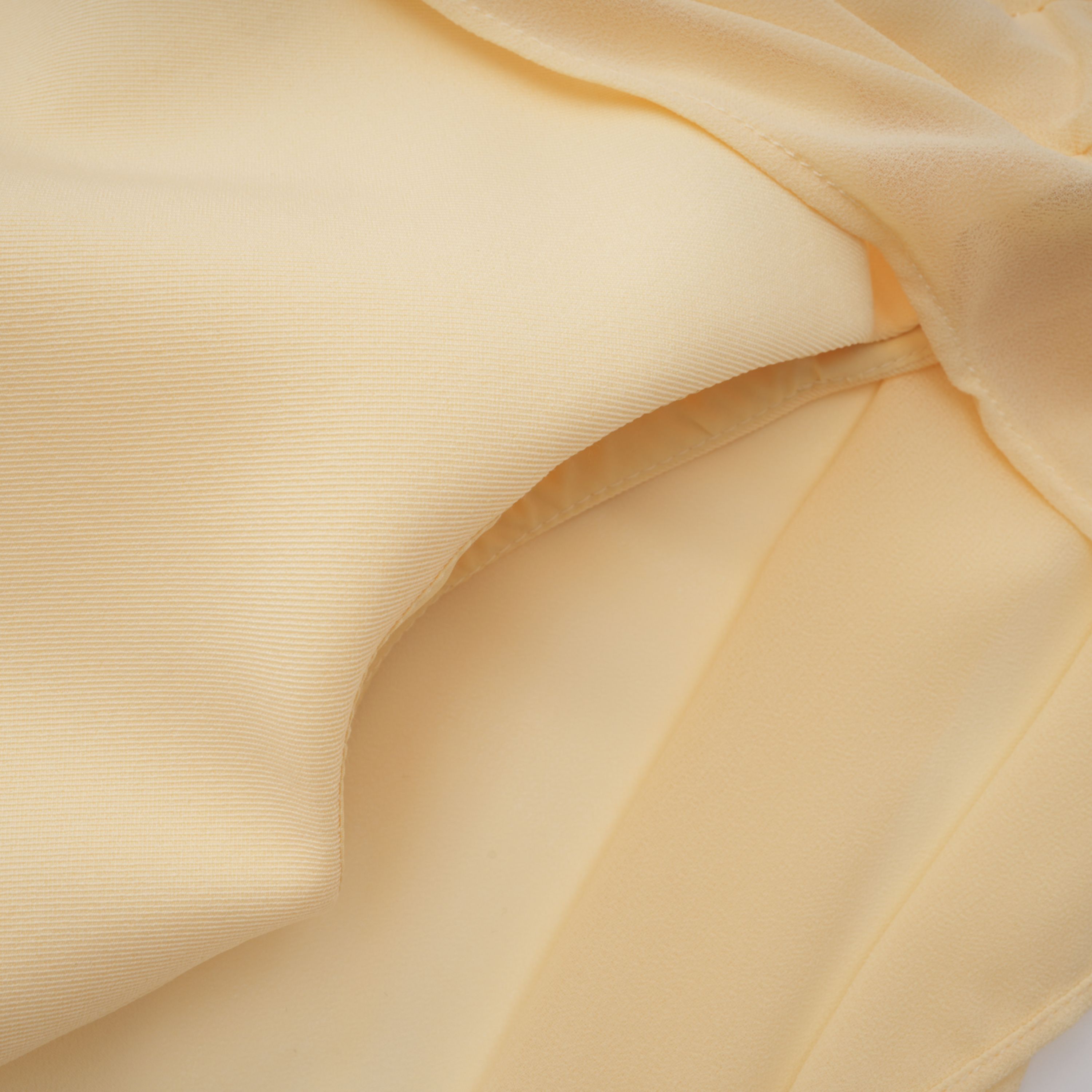 Raisa Yellow Draped Cape Top & Trousers Set