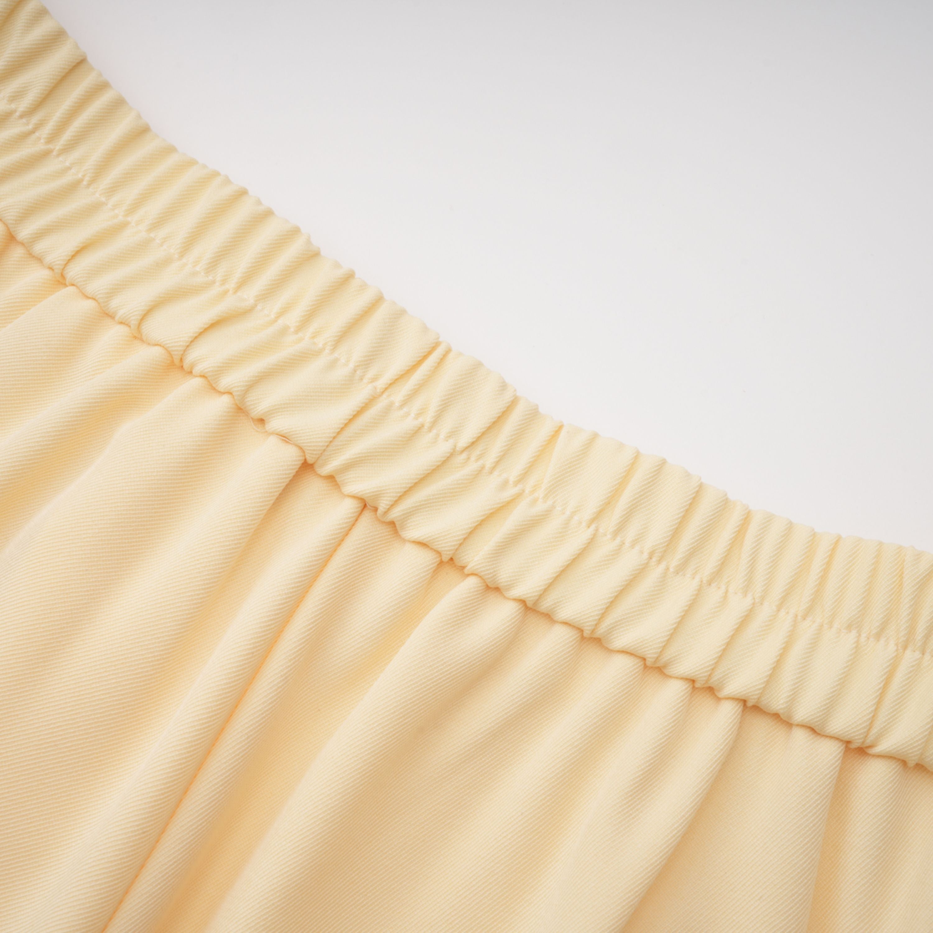Raisa Yellow Draped Cape Top & Trousers Set
