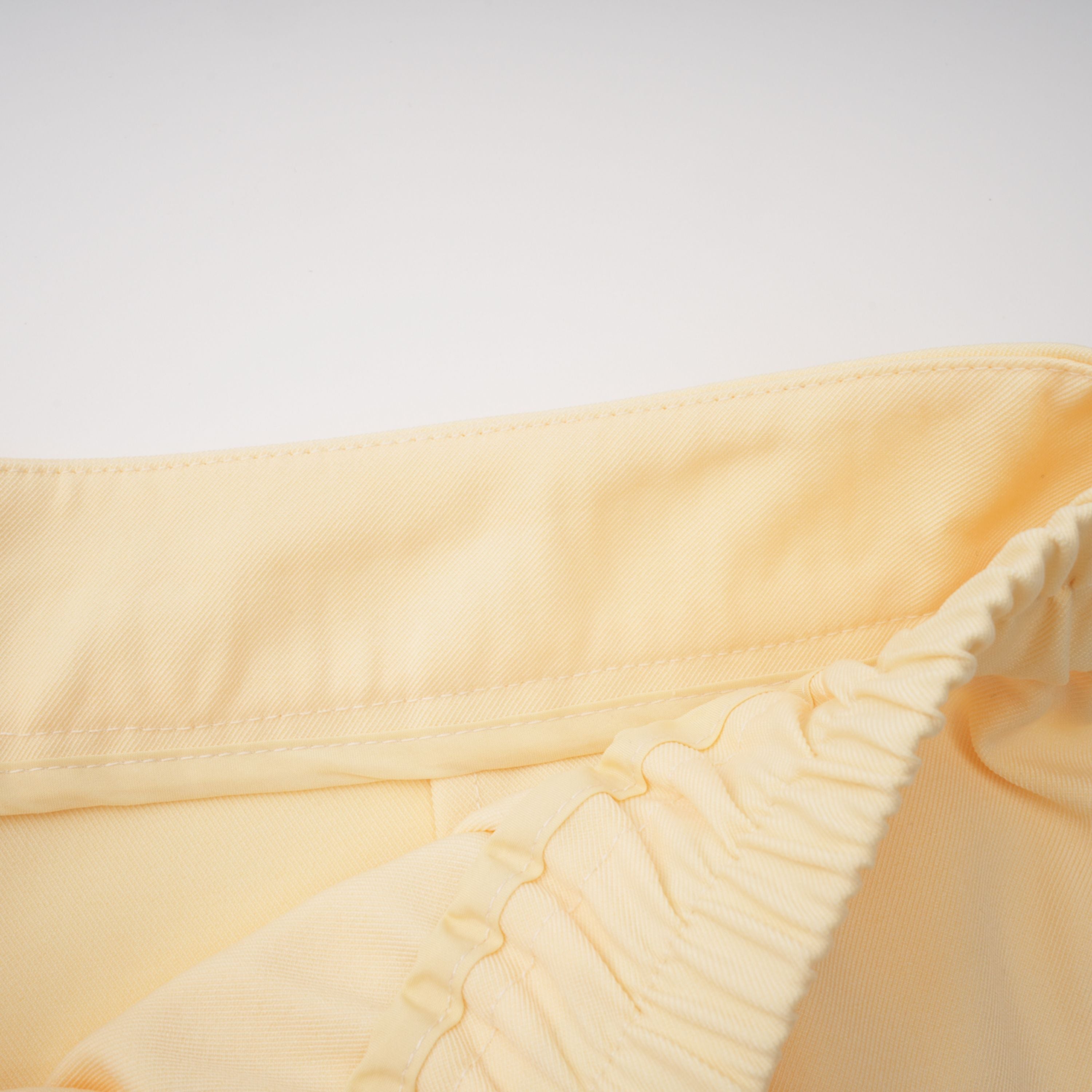 Raisa Yellow Draped Cape Top & Trousers Set