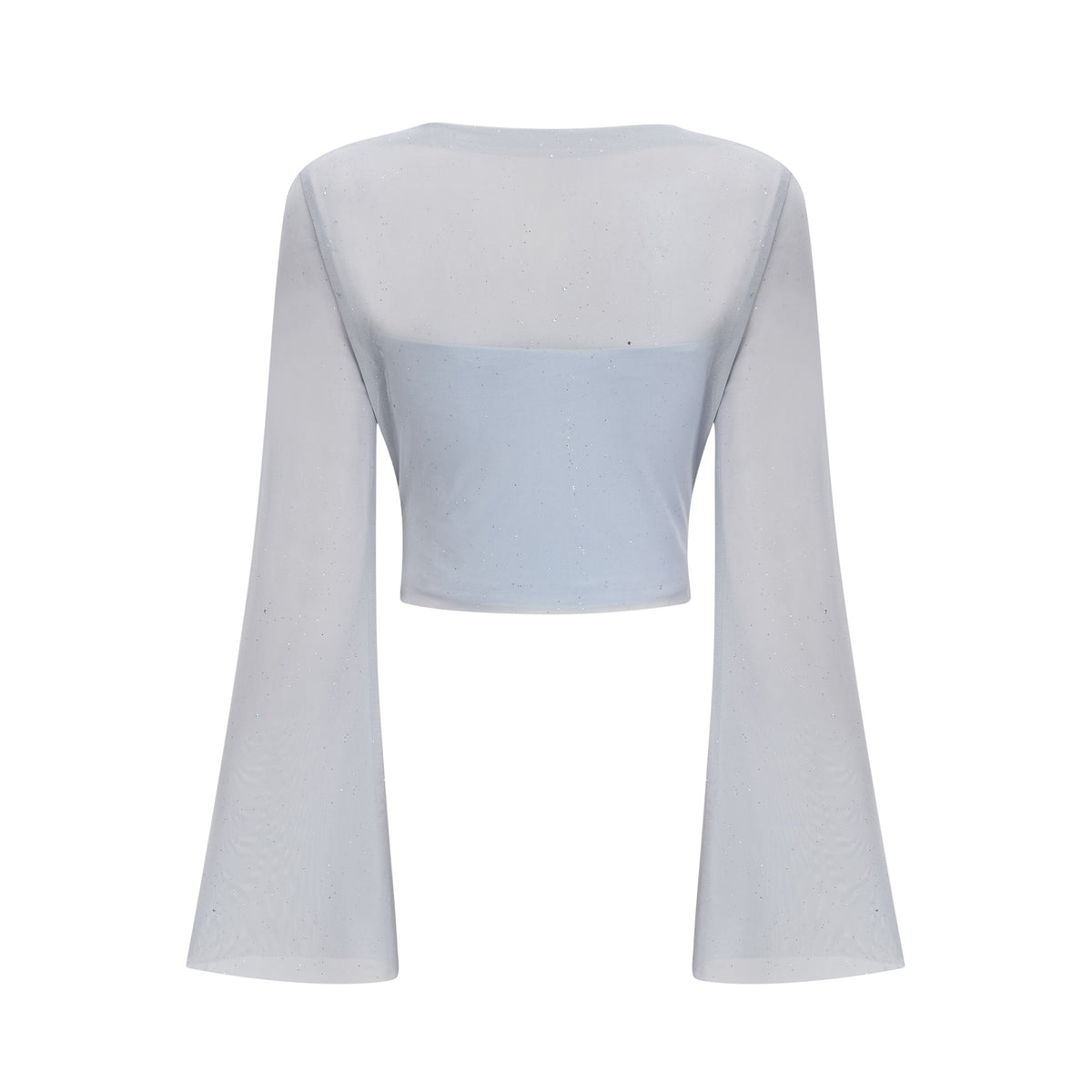 Paulette semi-sheer top & skirt matching set (Final Sale-US Only)