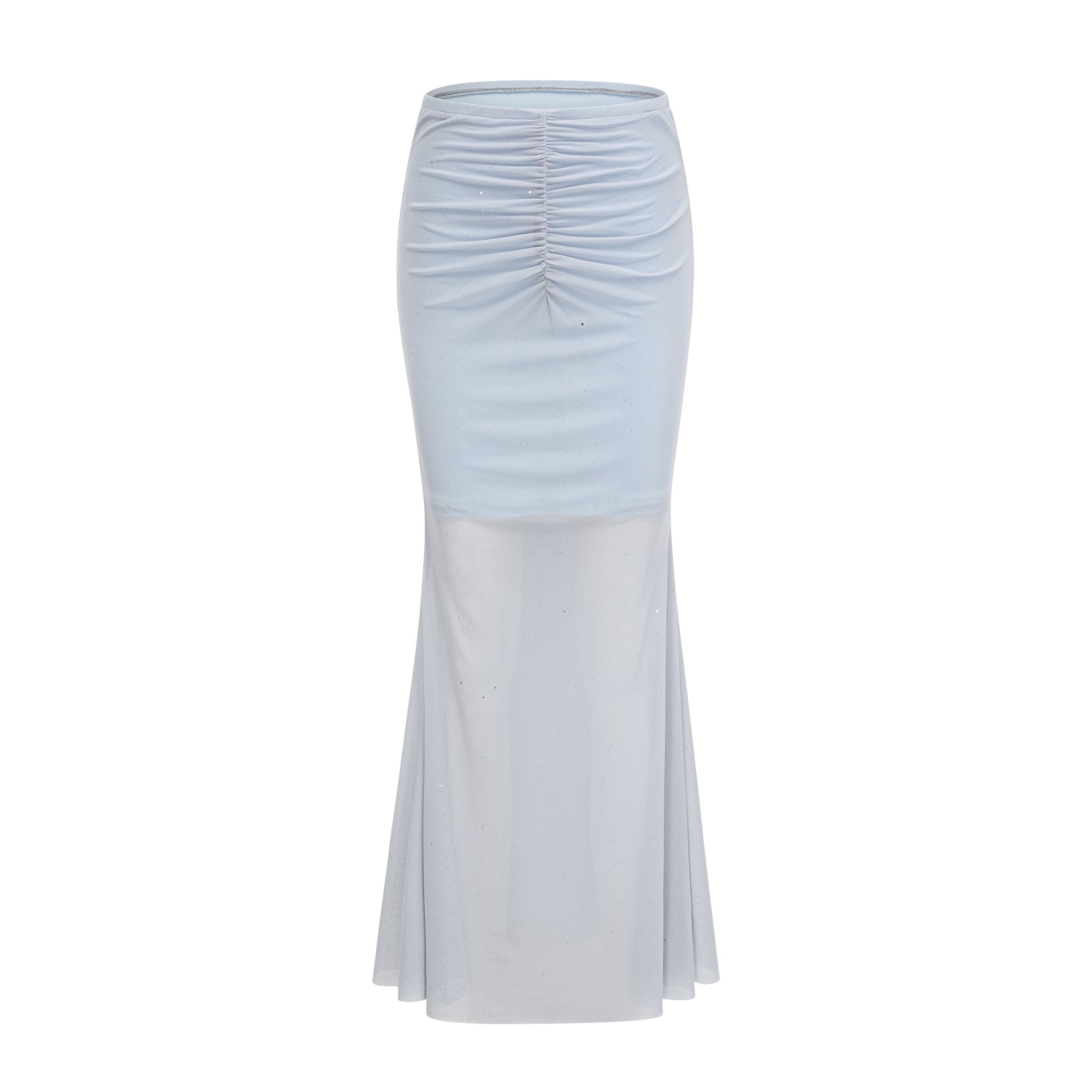 Paulette semi-sheer top & skirt matching set (Final Sale-US Only)
