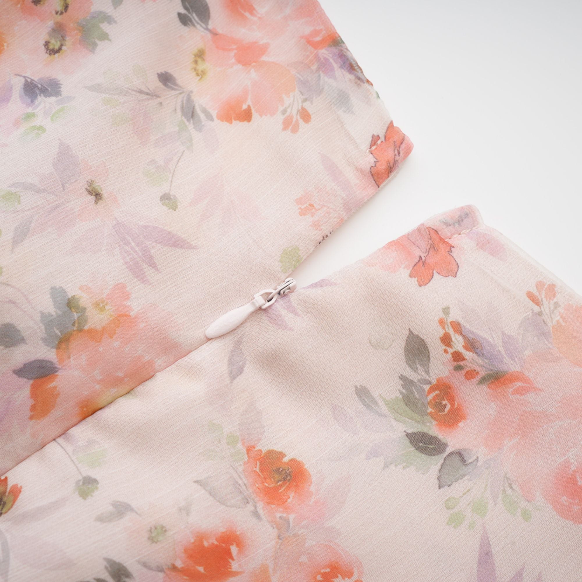 Hermine floral print long sleeves mini dress